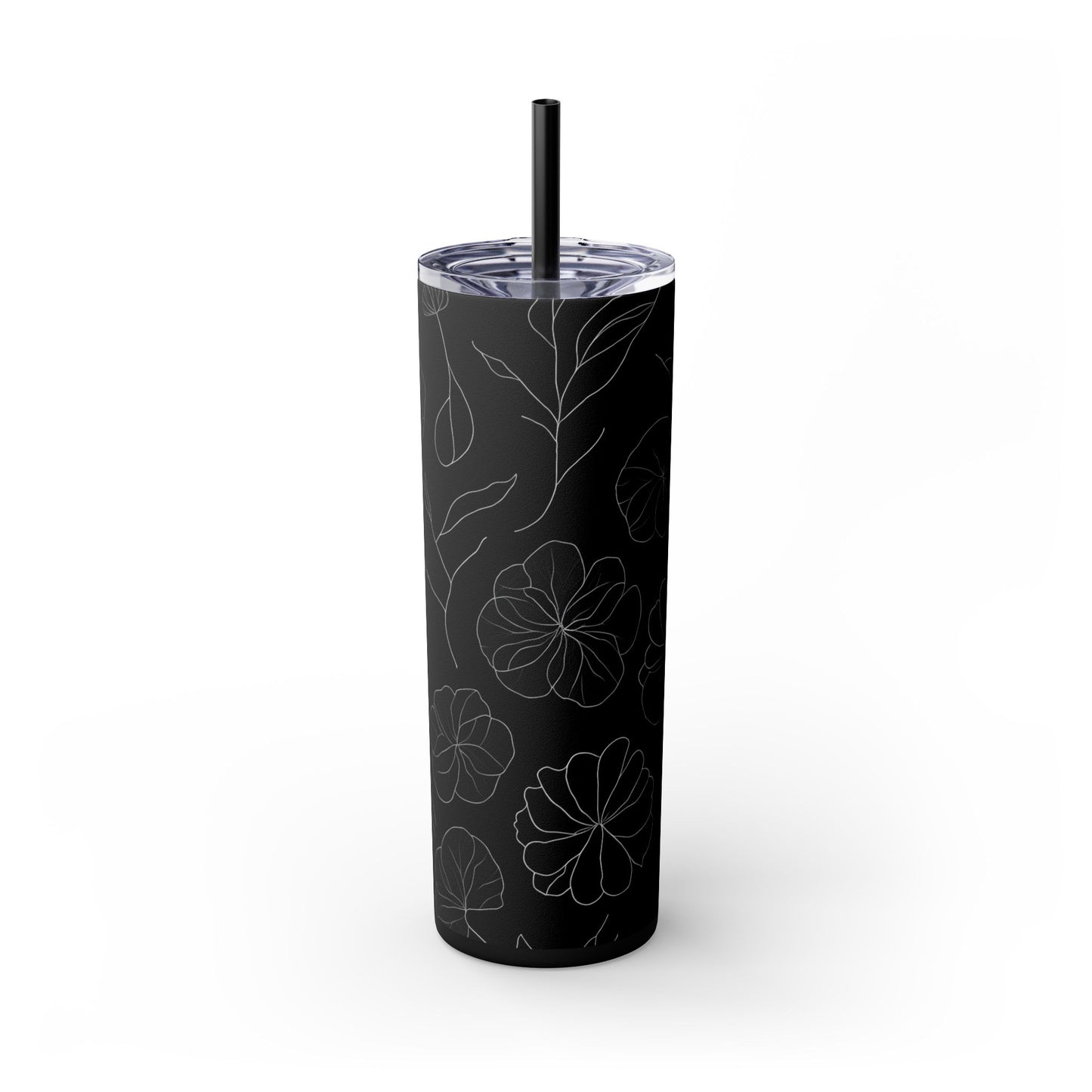 Floral Skinny Tumbler