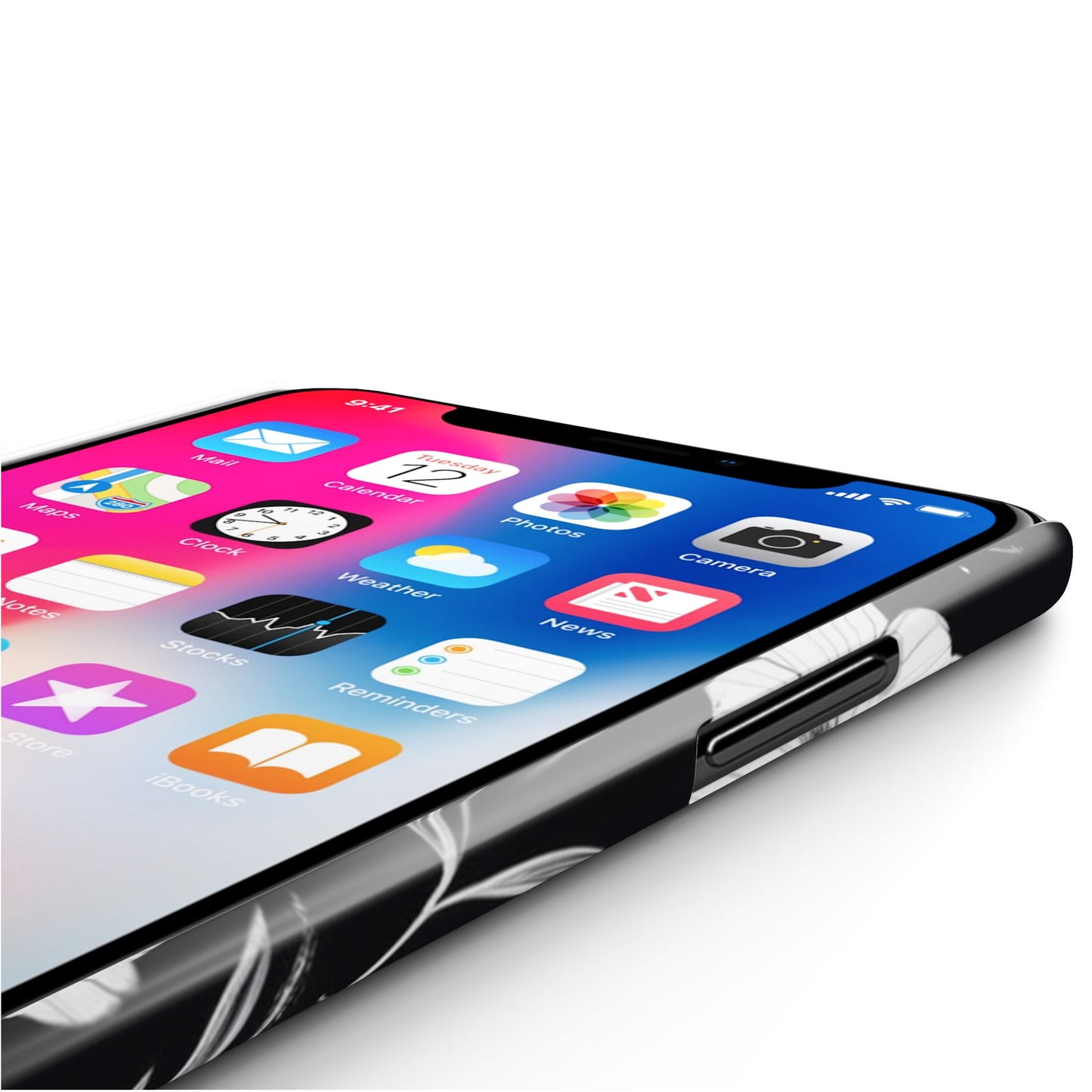 Floral Slim Phone Case for iPhone