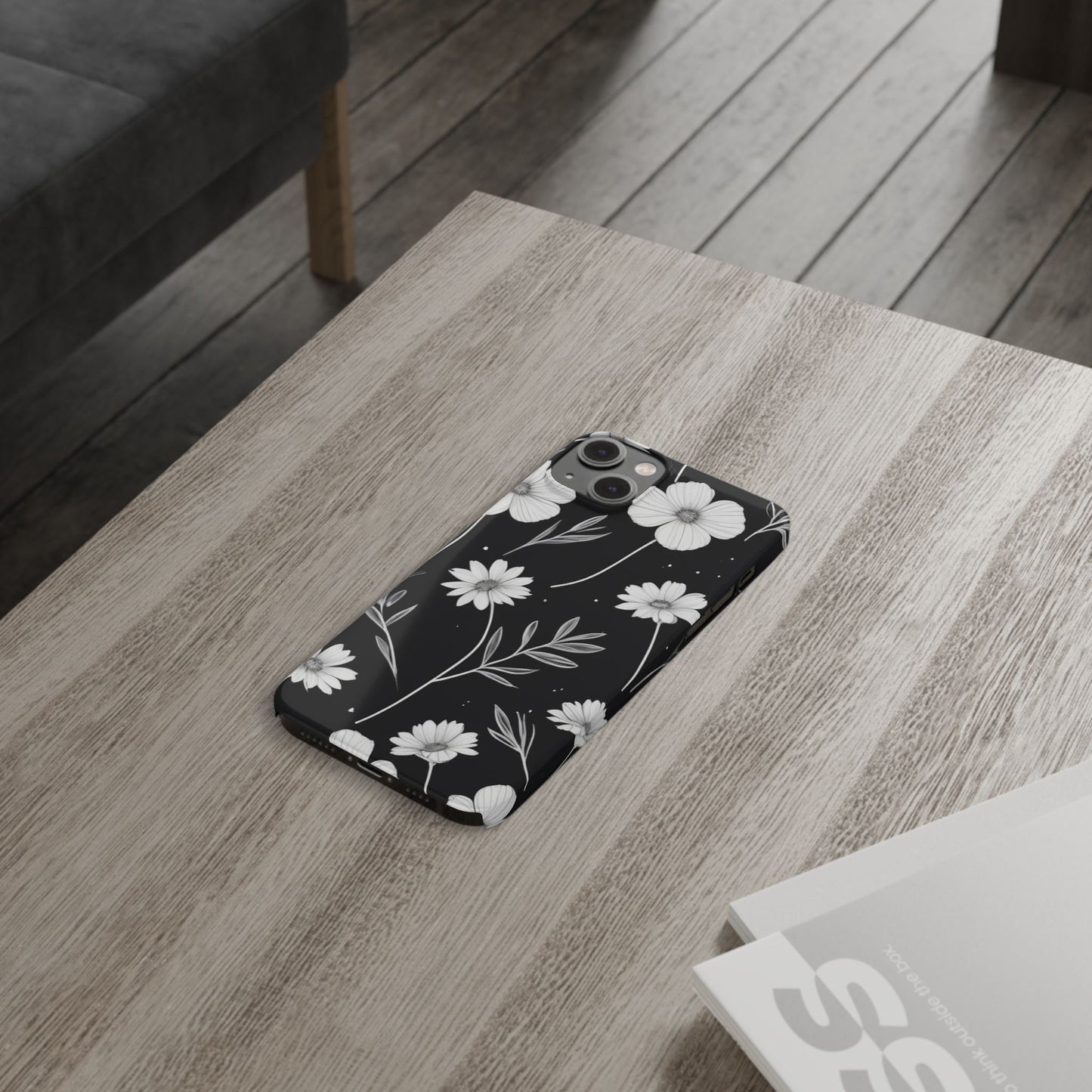 Floral Slim Phone Case for iPhone