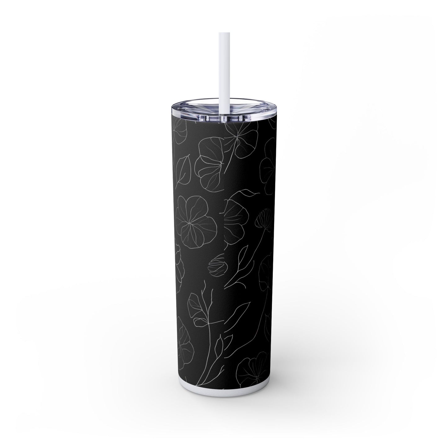 Floral Skinny Tumbler