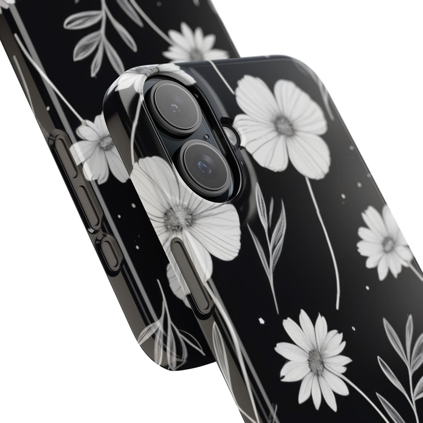 Floral Slim Phone Case for iPhone