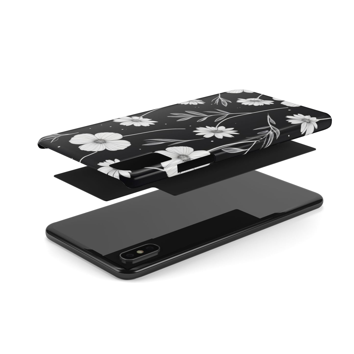 Floral Slim Phone Case for iPhone