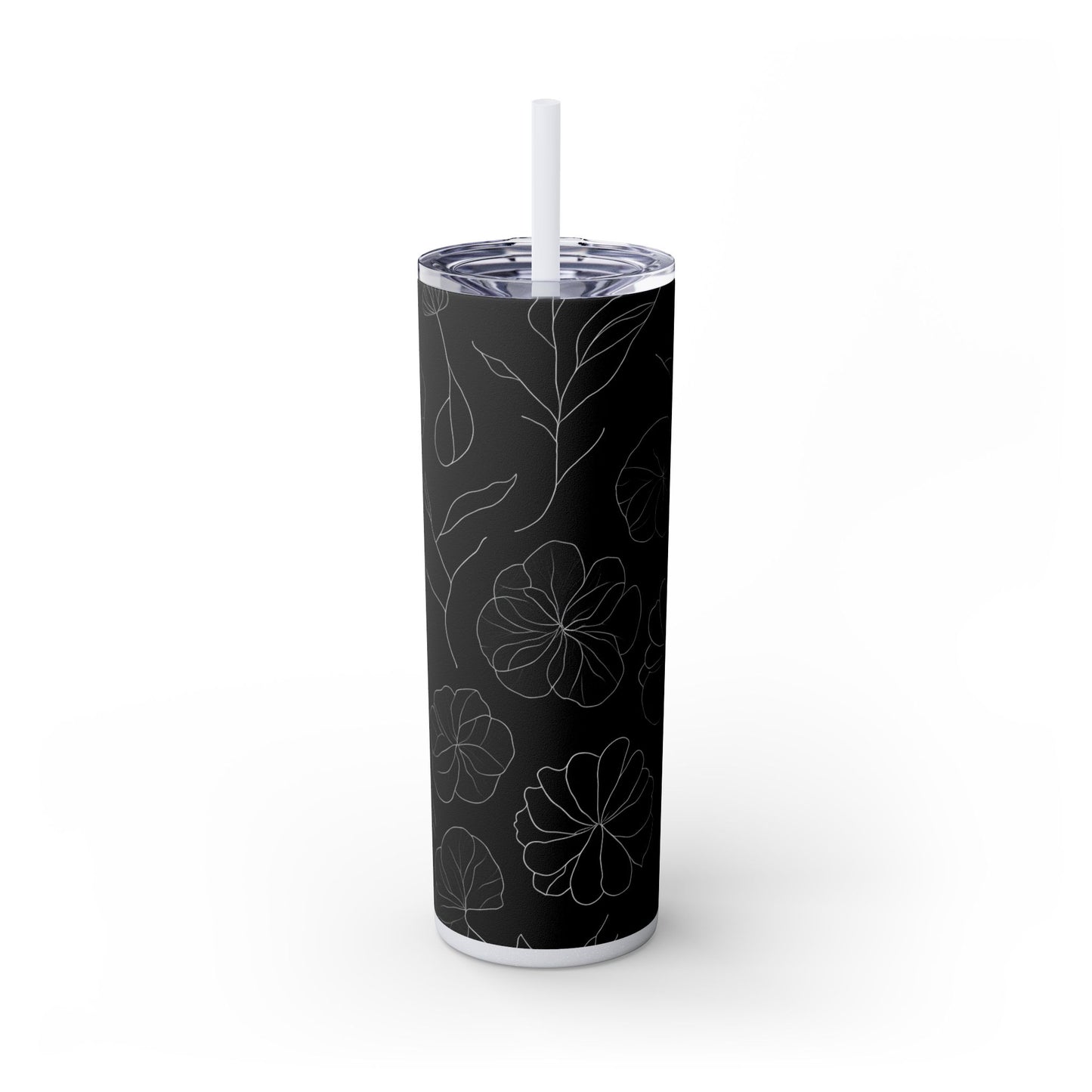 Floral Skinny Tumbler