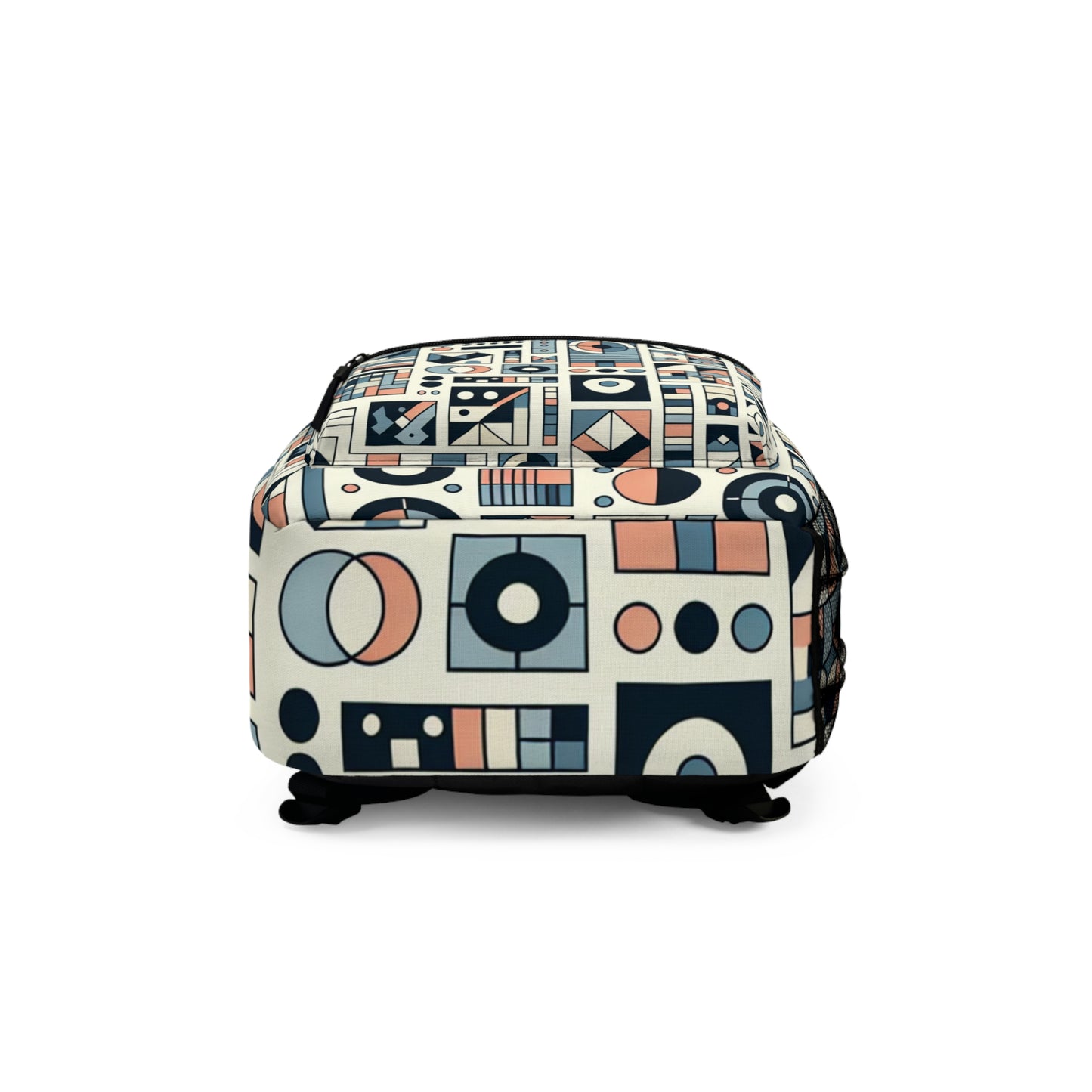 Geometric Print Backpack