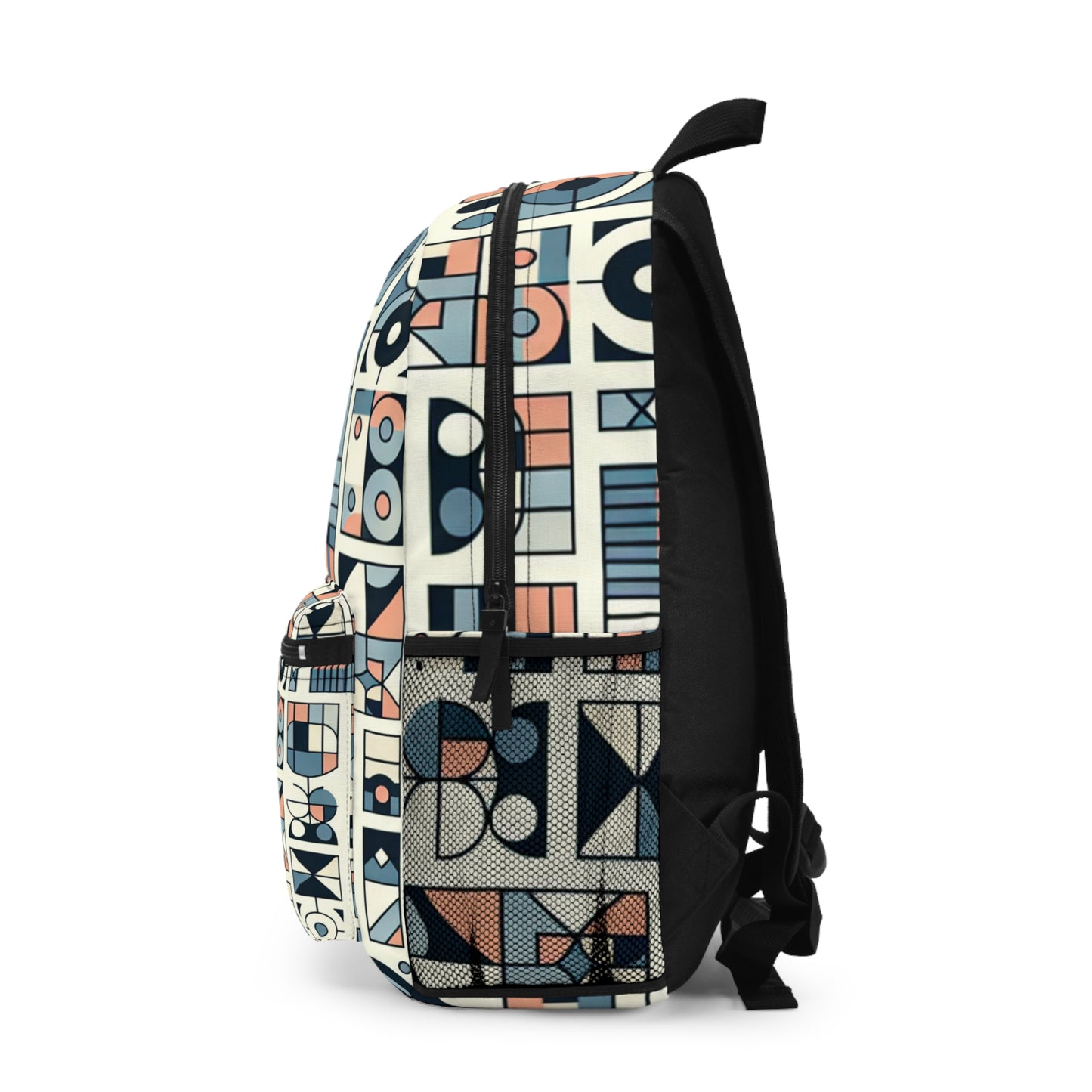 Geometric Print Backpack