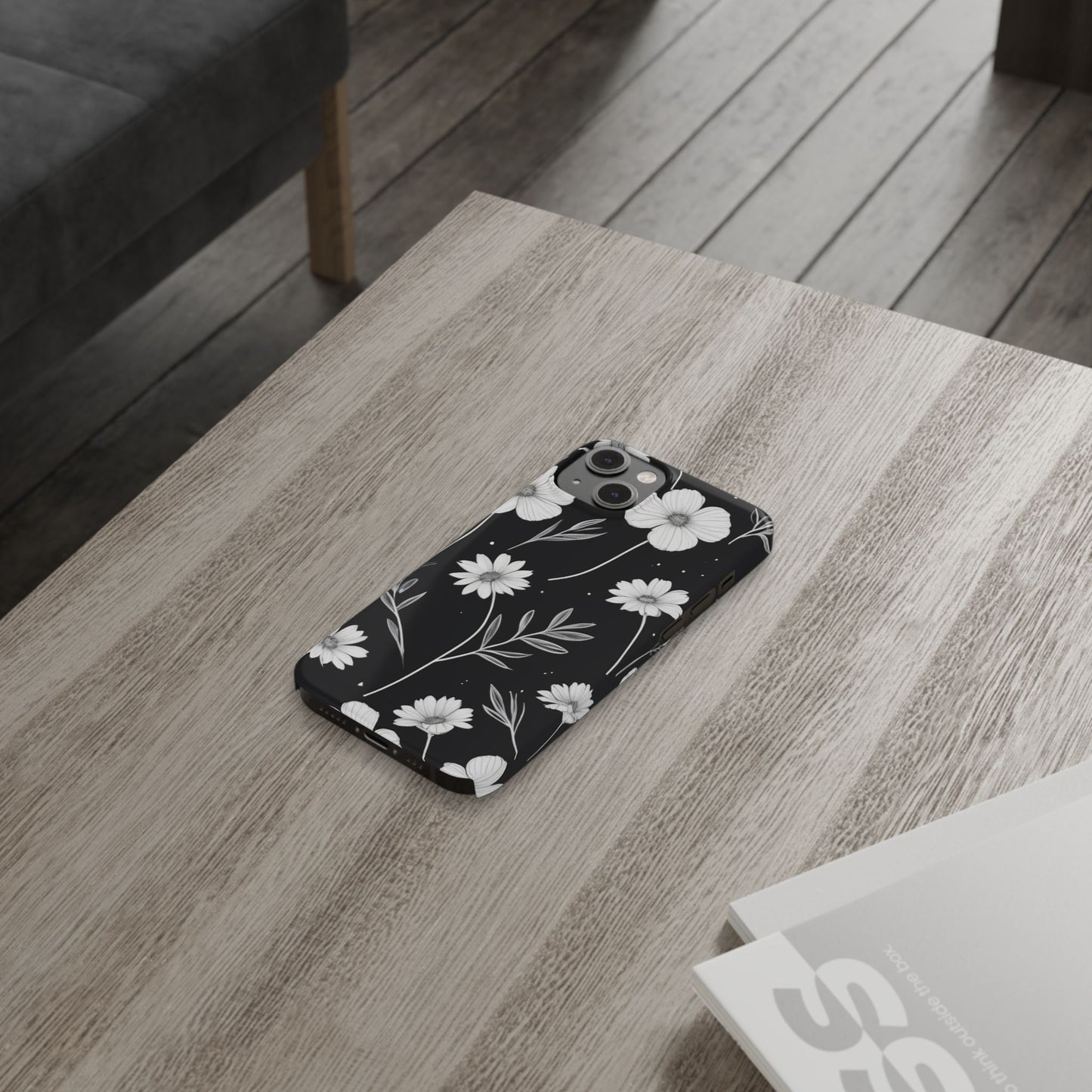 Floral Slim Phone Case for iPhone