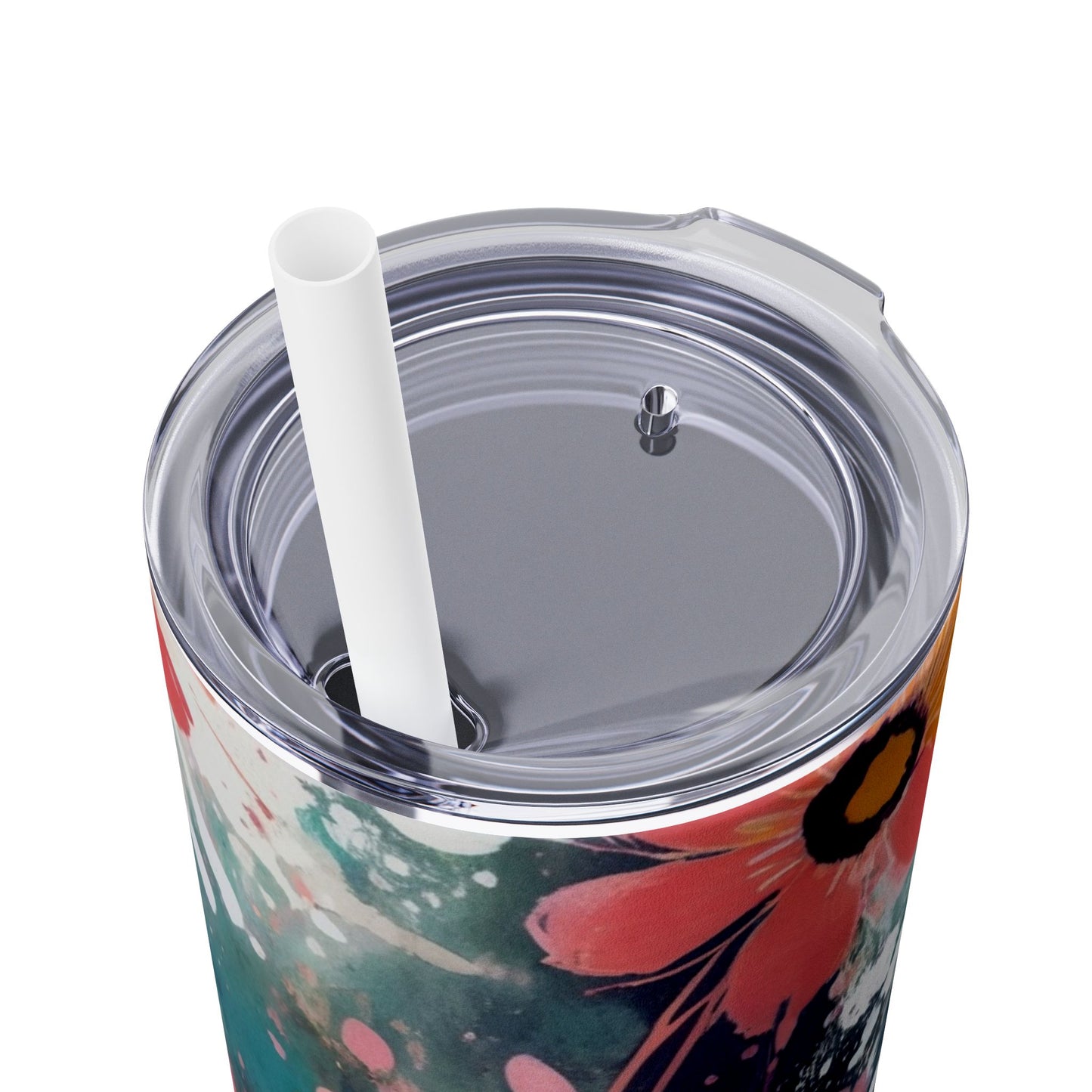 20oz Vibrant Floral Skinny Tumbler