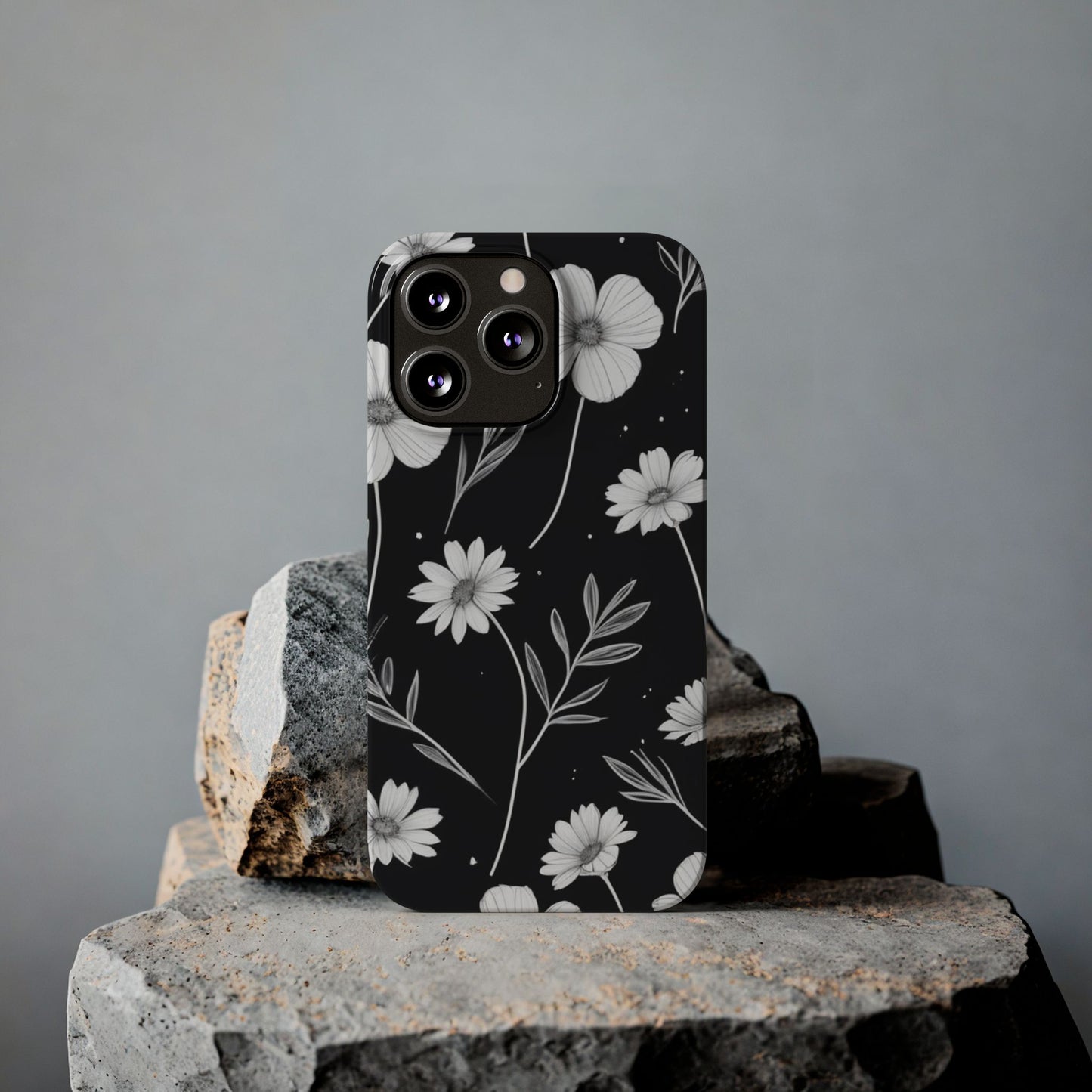 Floral Slim Phone Case for iPhone
