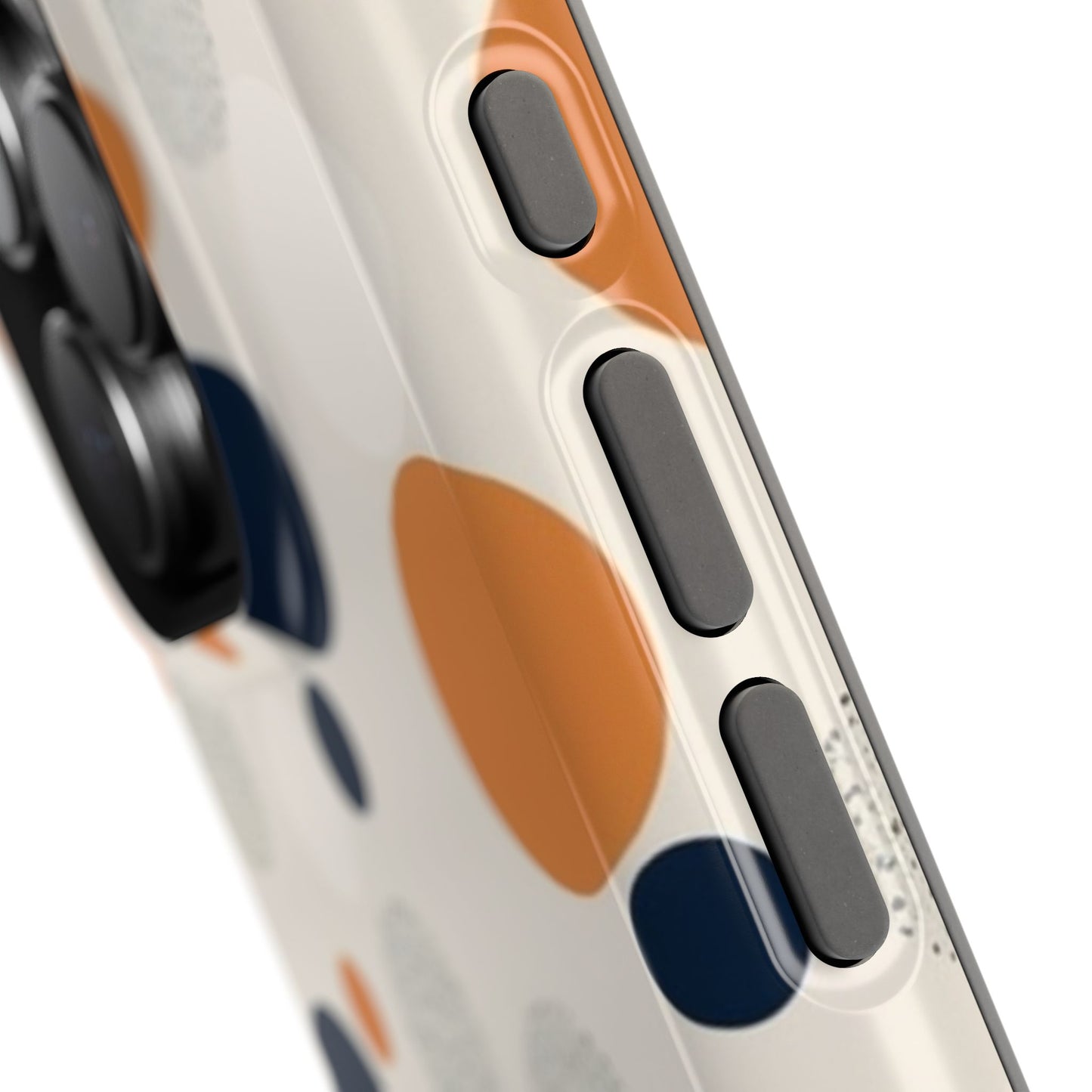 Orange Polka Dot Magnetic Phone Case
