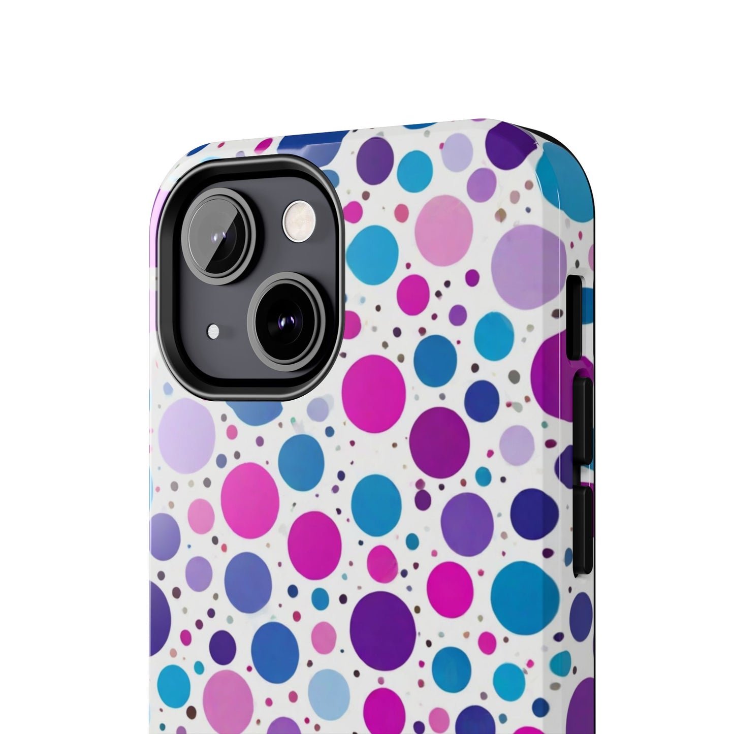 Colorful Polka Dot Tough Phone Case