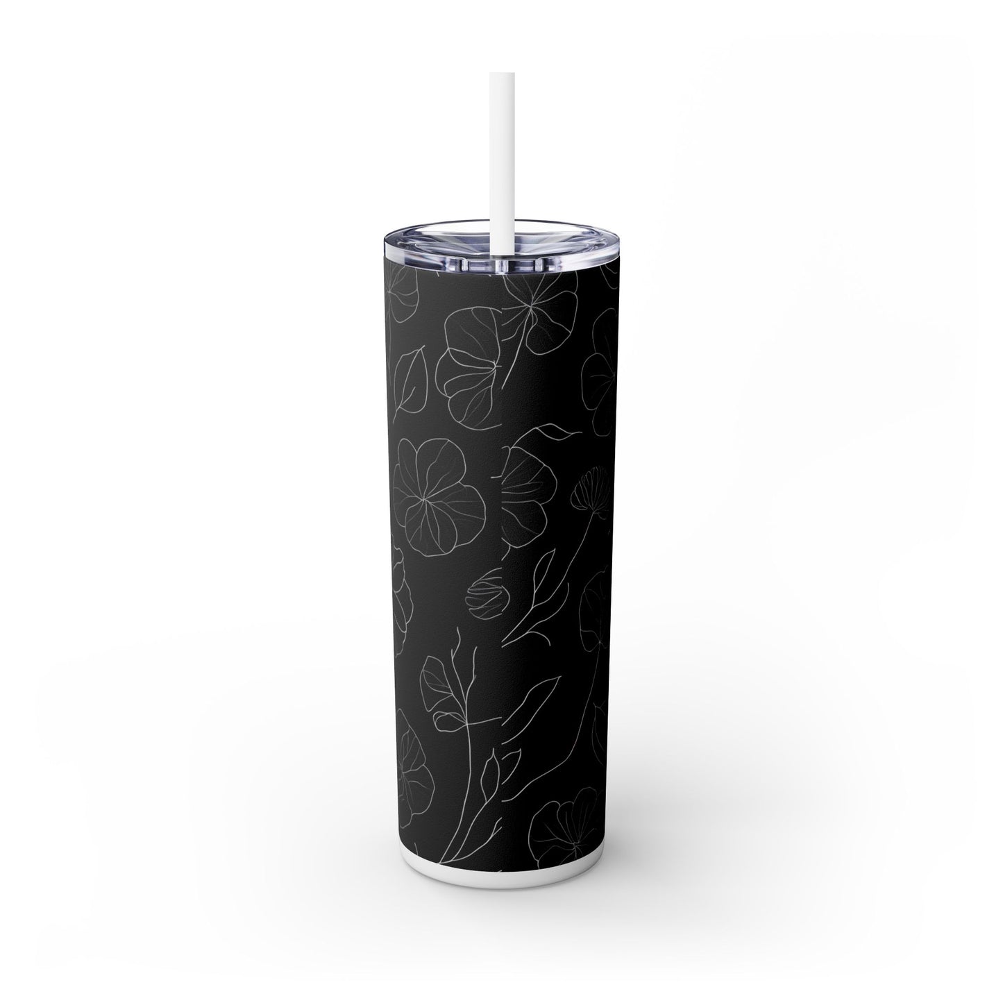 Floral Skinny Tumbler