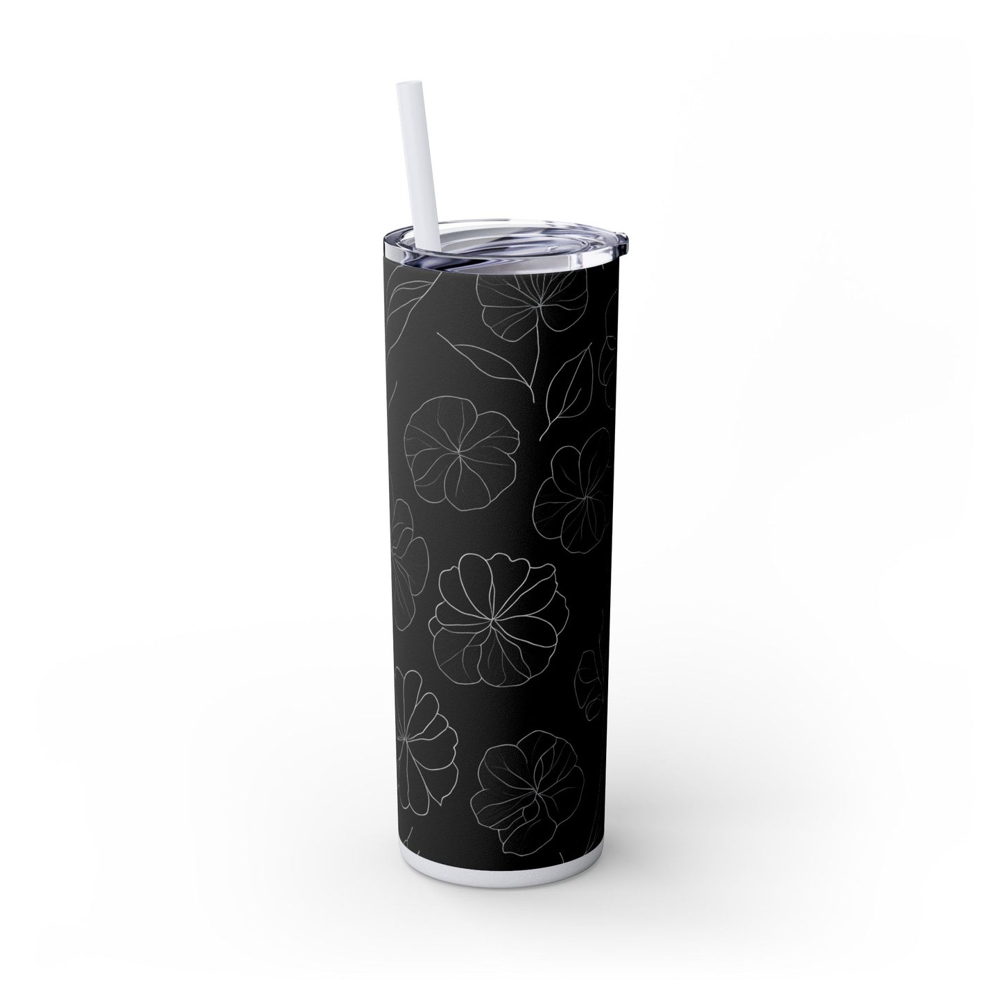 Floral Skinny Tumbler