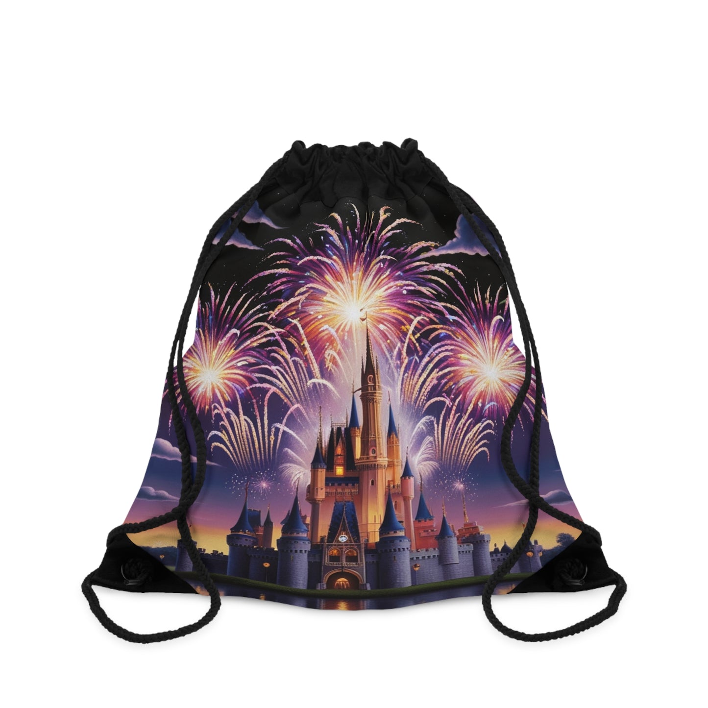 Castle Drawstring Bag