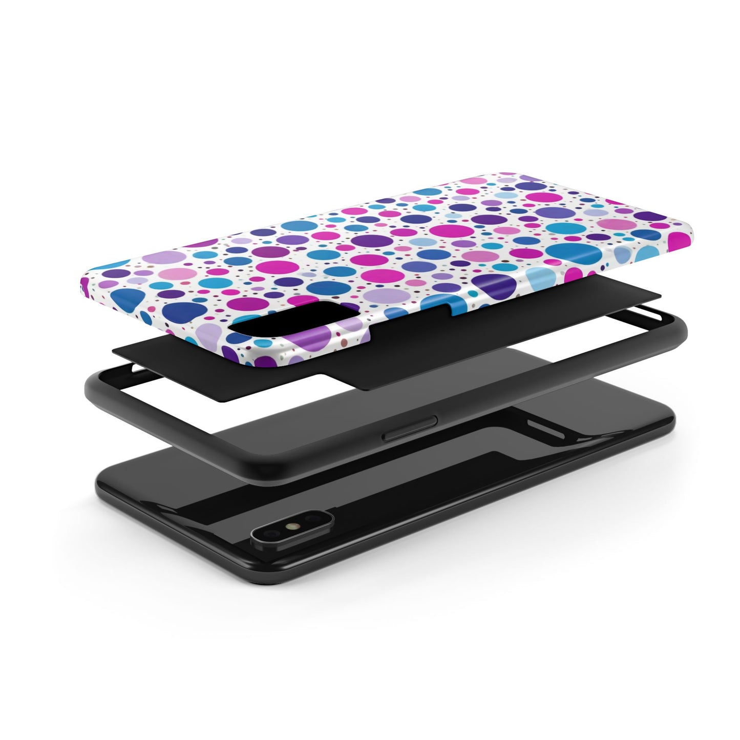 Colorful Polka Dot Tough Phone Case