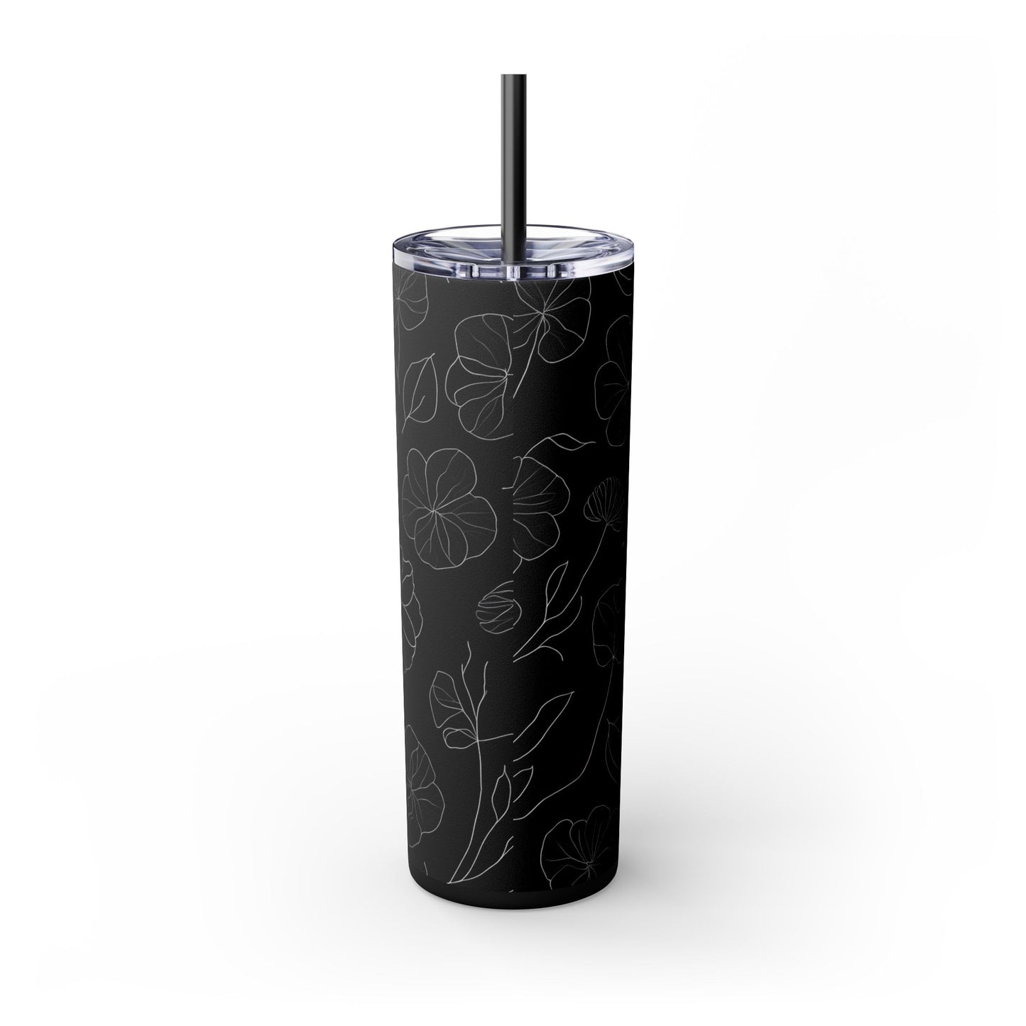 Floral Skinny Tumbler