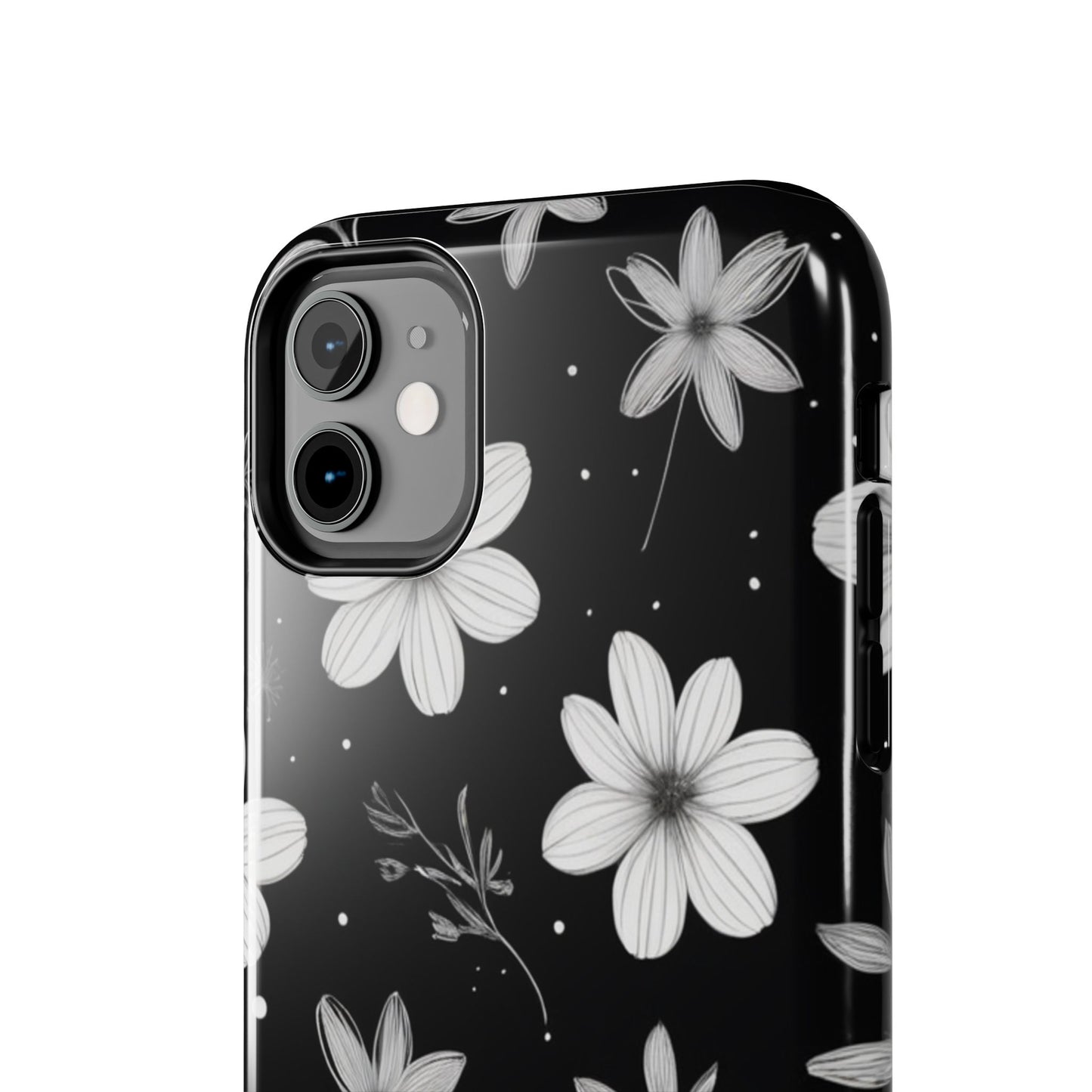 Elegant Floral Tough Phone Case for iPhone 16 15 14 13 12 11 X 8 7 Samsung Galaxy S24 S23 S22 S21