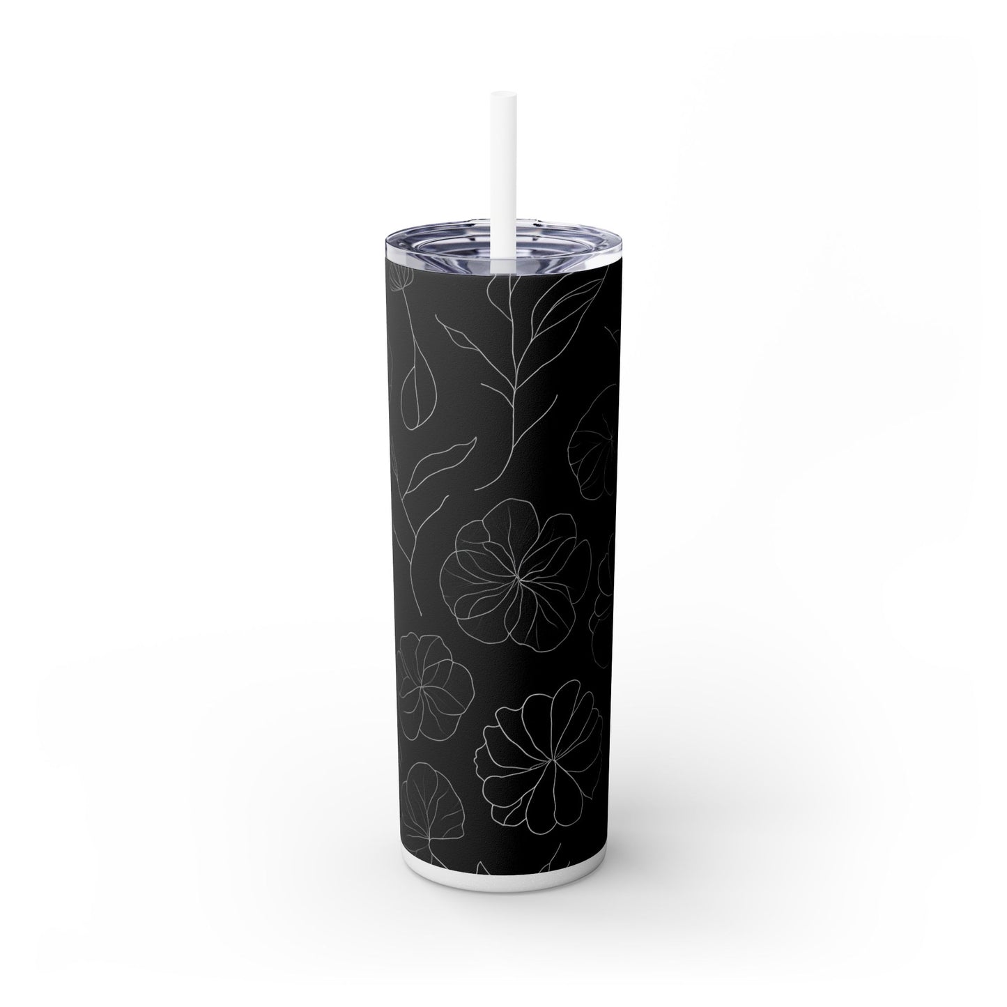 Floral Skinny Tumbler