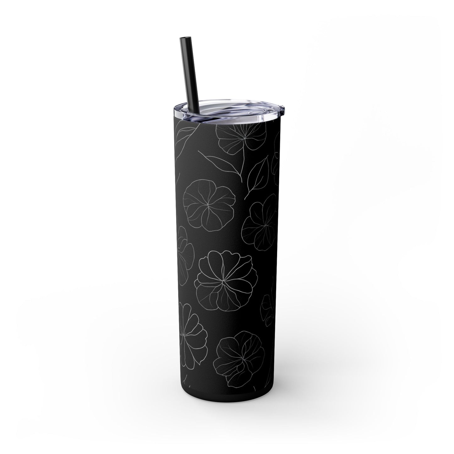 Floral Skinny Tumbler