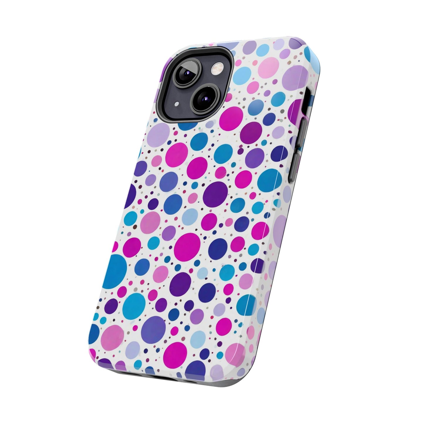 Colorful Polka Dot Tough Phone Case