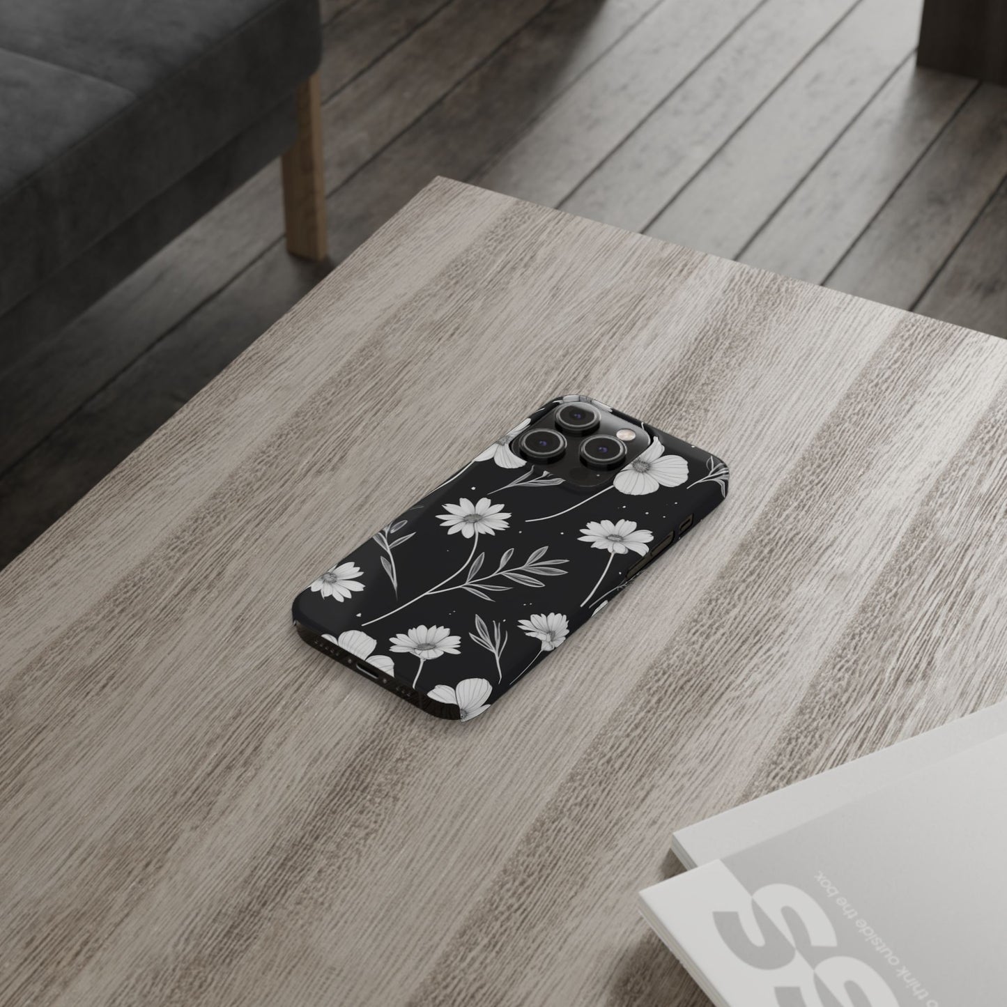 Floral Slim Phone Case for iPhone