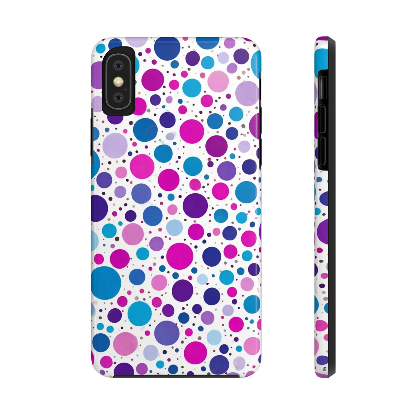 Colorful Polka Dot Tough Phone Case