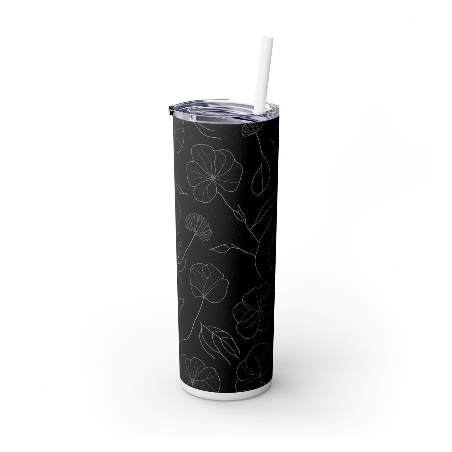Floral Skinny Tumbler
