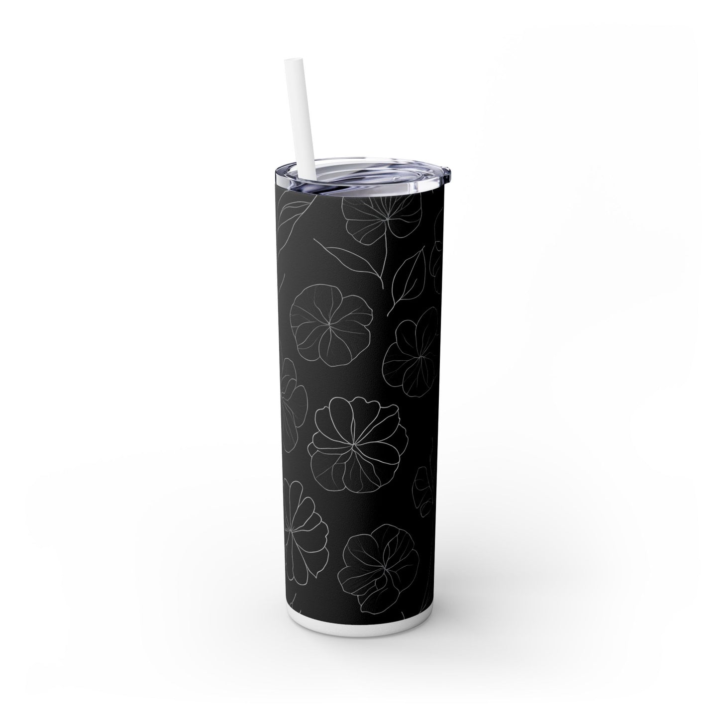 Floral Skinny Tumbler