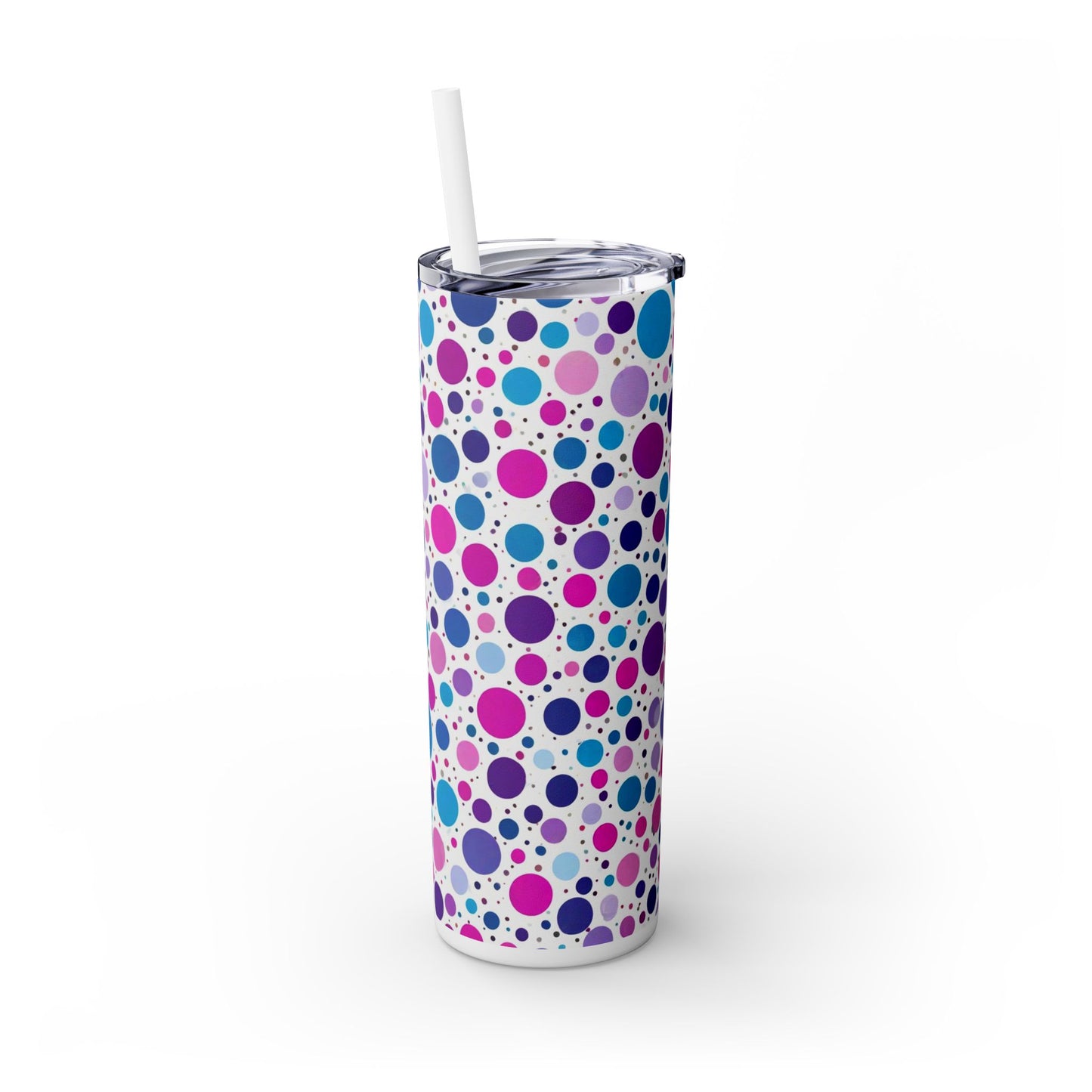 Polka Dot Skinny Tumbler