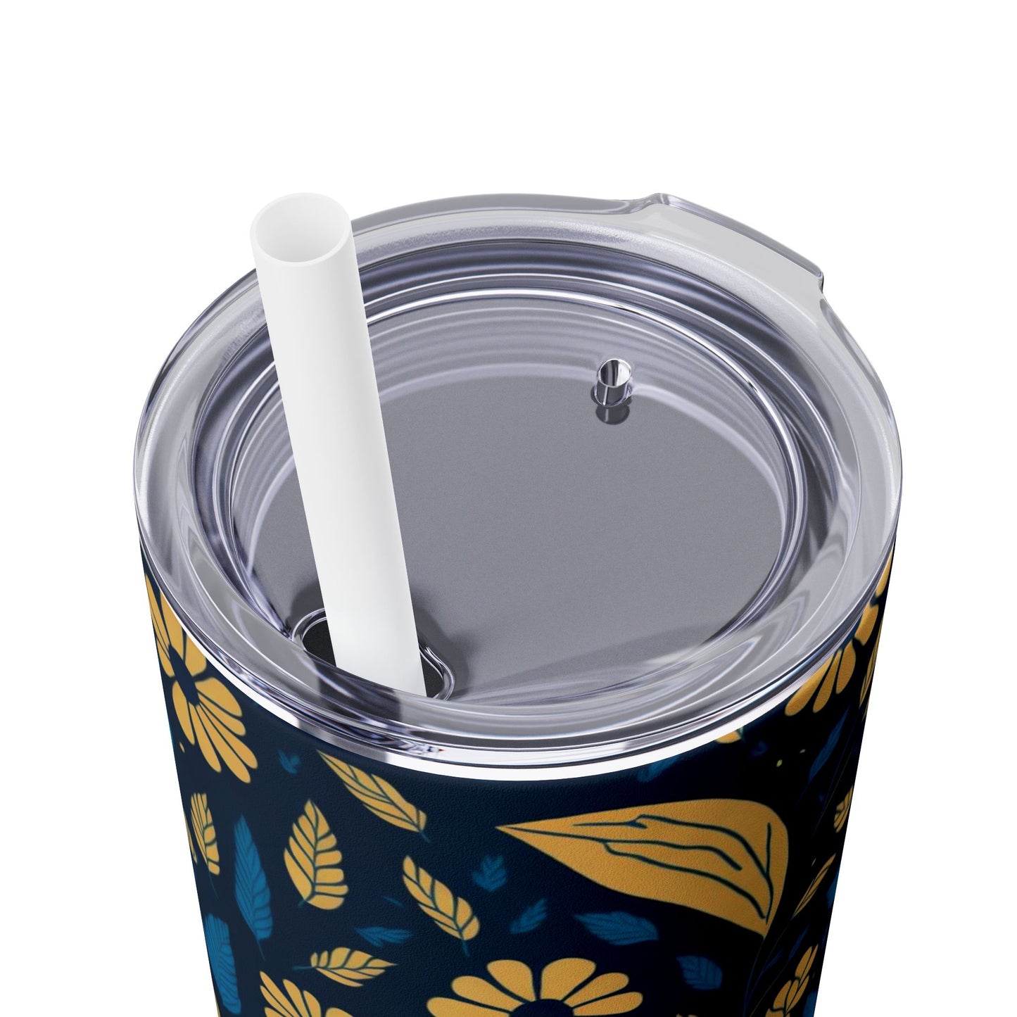 Summer Floral Skinny Tumbler