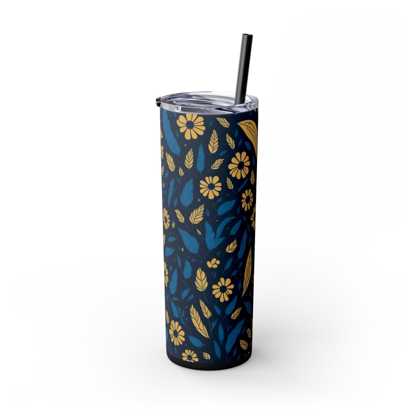 Summer Floral Skinny Tumbler