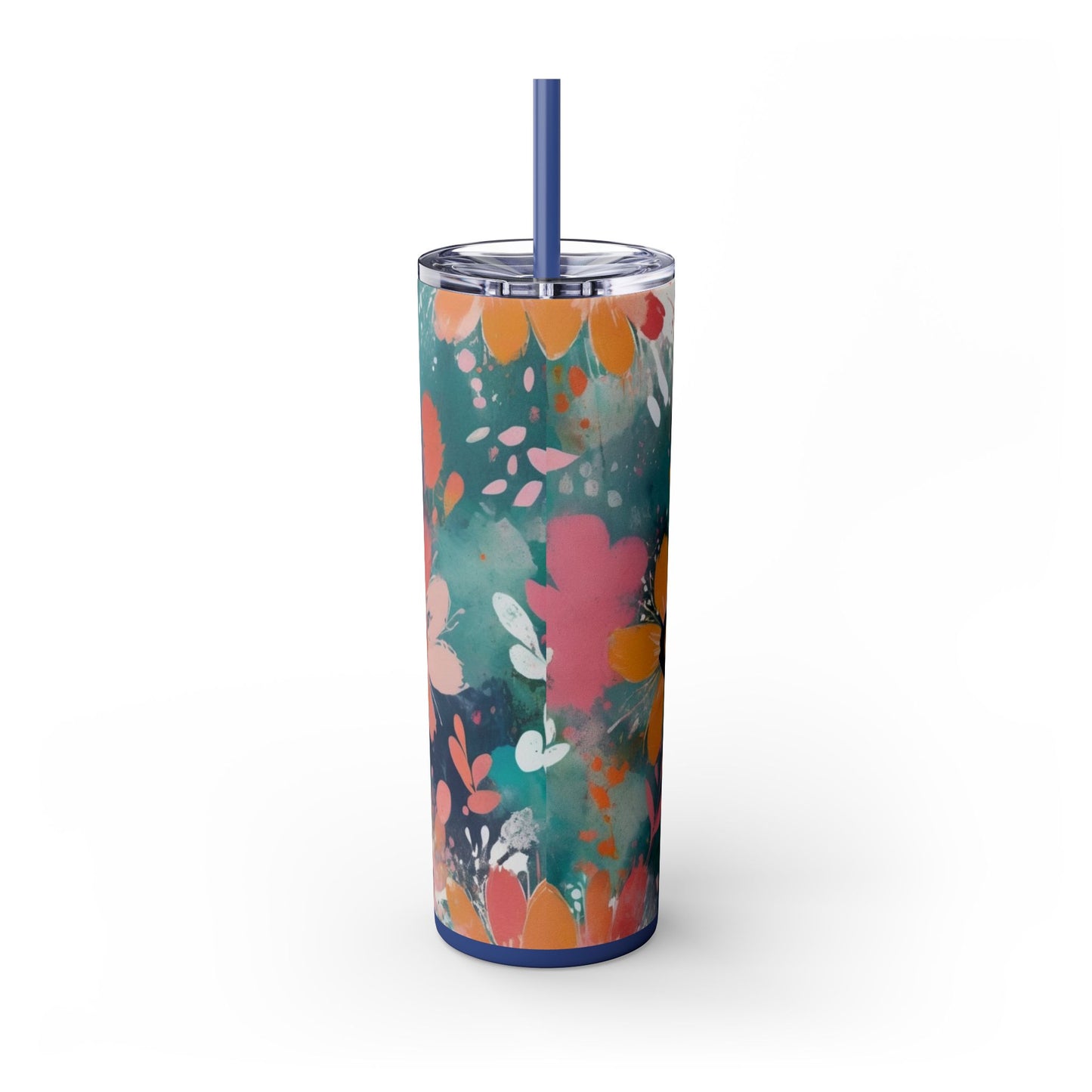 20oz Vibrant Floral Skinny Tumbler