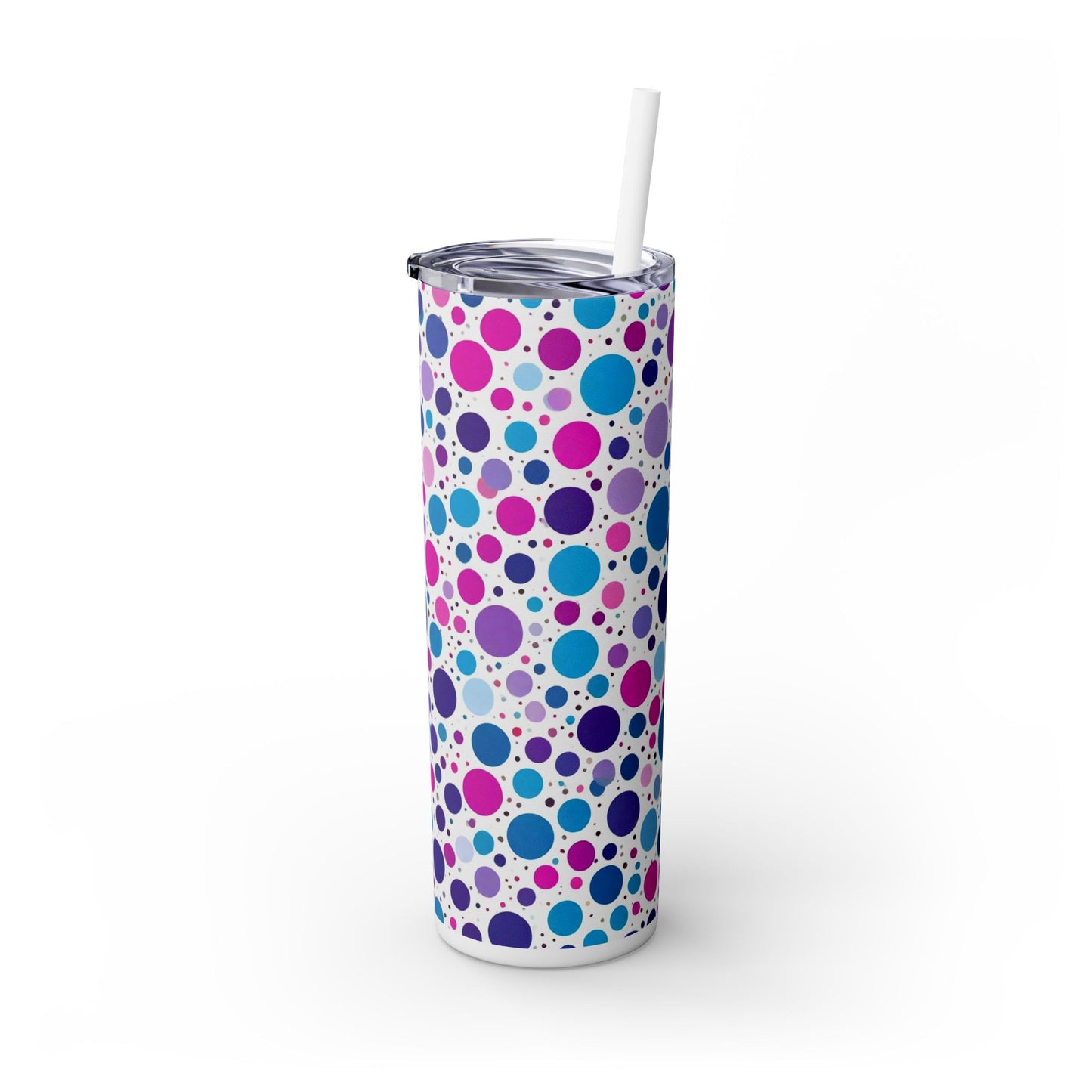Polka Dot Skinny Tumbler