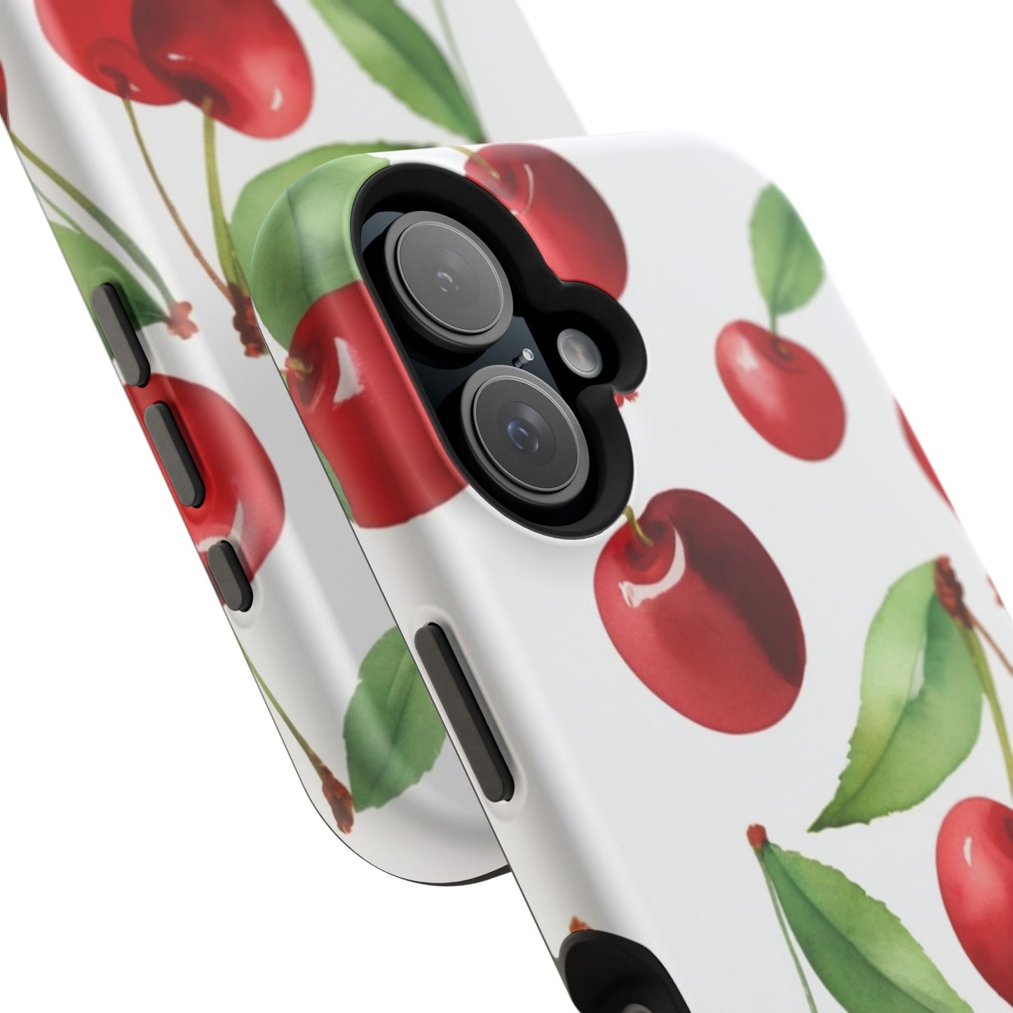 Cherry Print Magnetic Tough Case