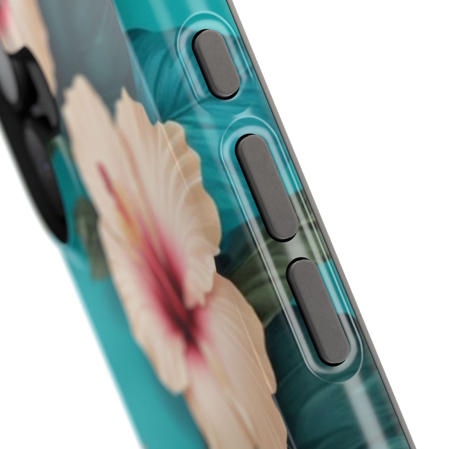 Tropical Floral Magnetic Tough Phone Case for iPhone 16 15 14 13