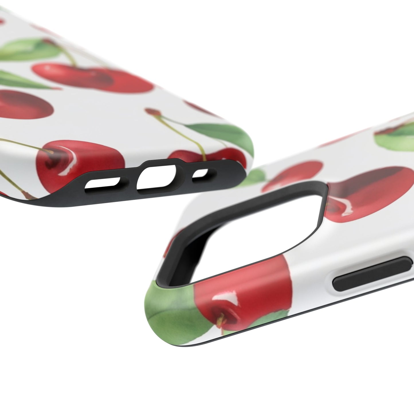 Cherry Print Magnetic Tough Case