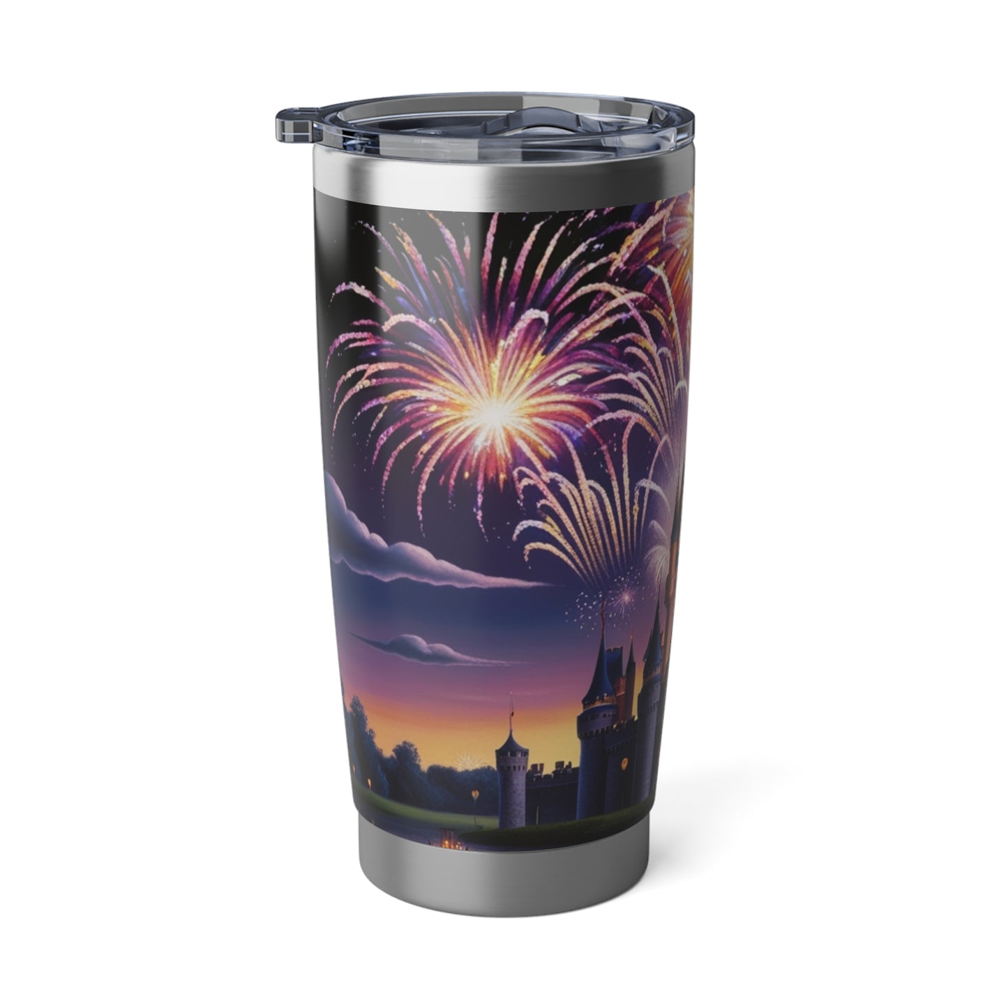 Castle and Fireworks 20oz Tumbler