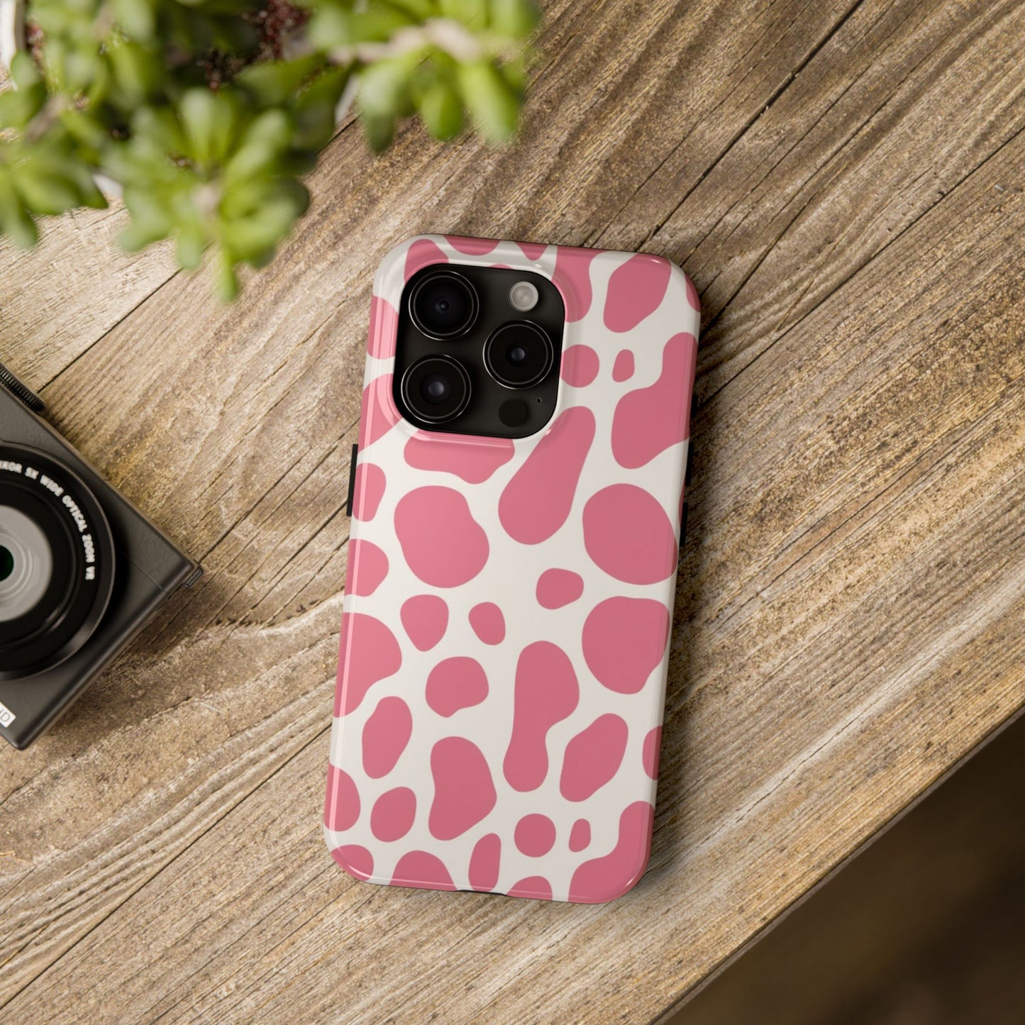 Giraffe Print Tough Phone Case for iPhone 16 15 14 13 12 11 X 8 7 Samsung Galaxy S24 S23 S22 S21