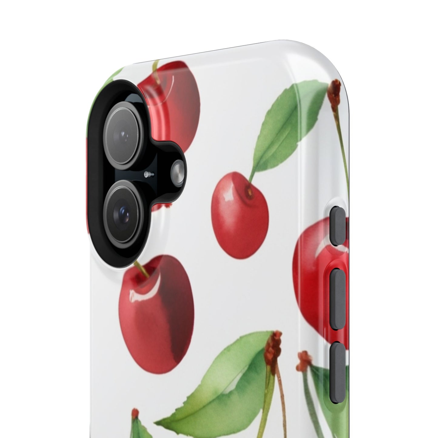 Cherry Print Magnetic Tough Case