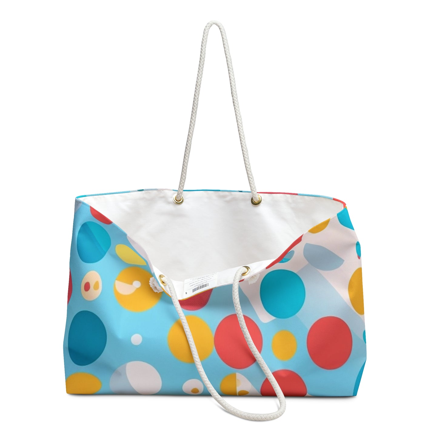 Abstract Dot Weekender Travel and Beach Bag