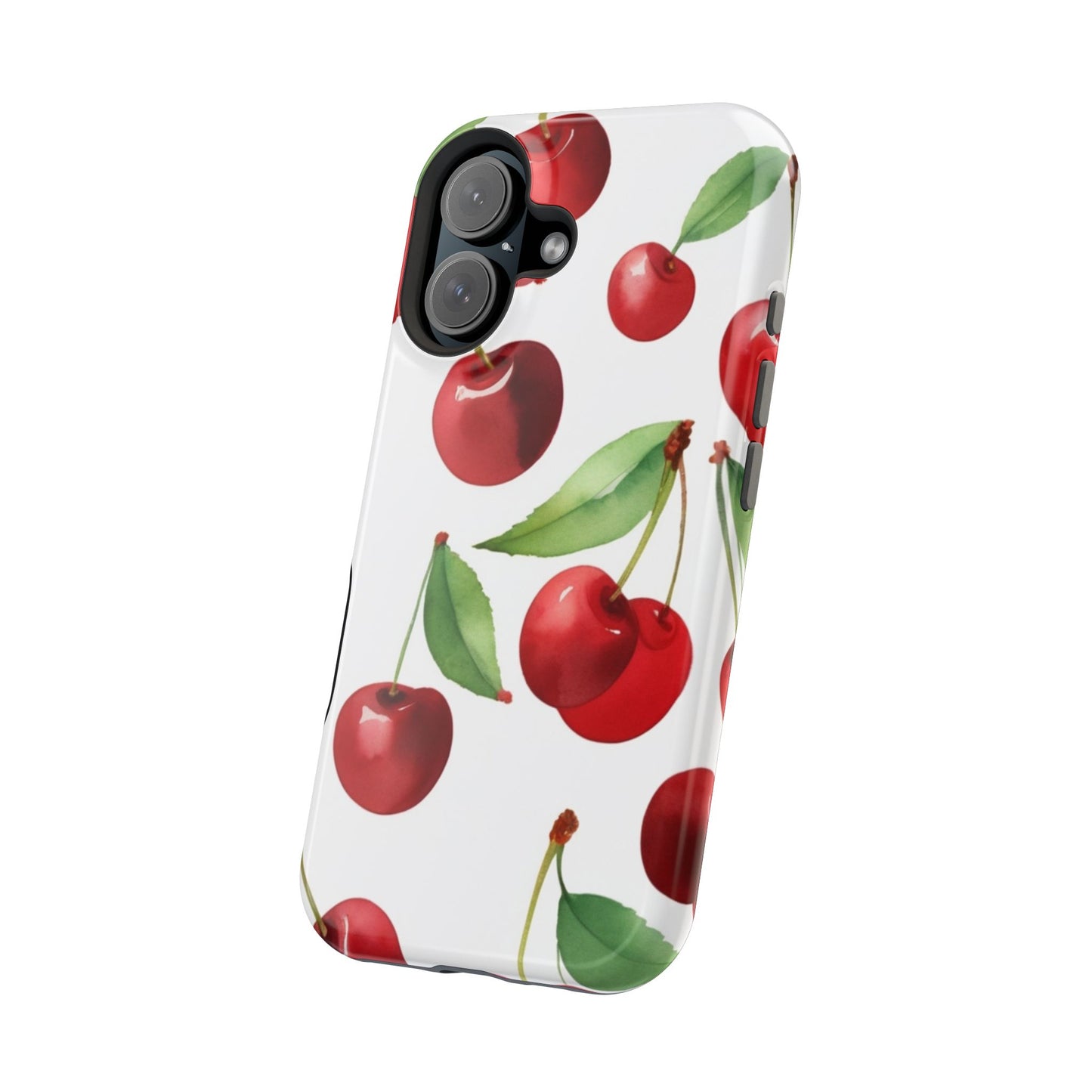 Cherry Print Magnetic Tough Case