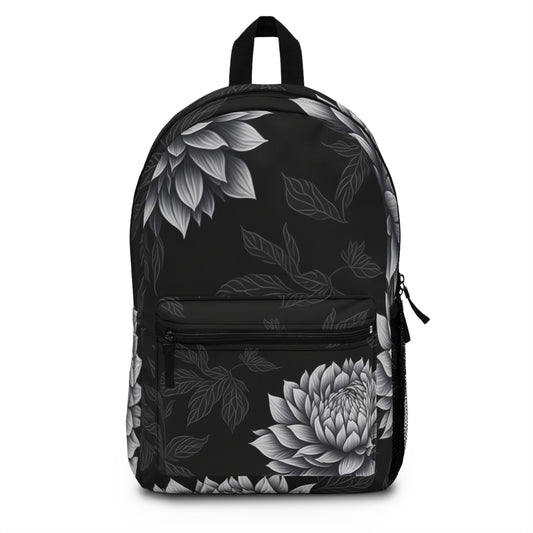 Dahlia Print Backpack