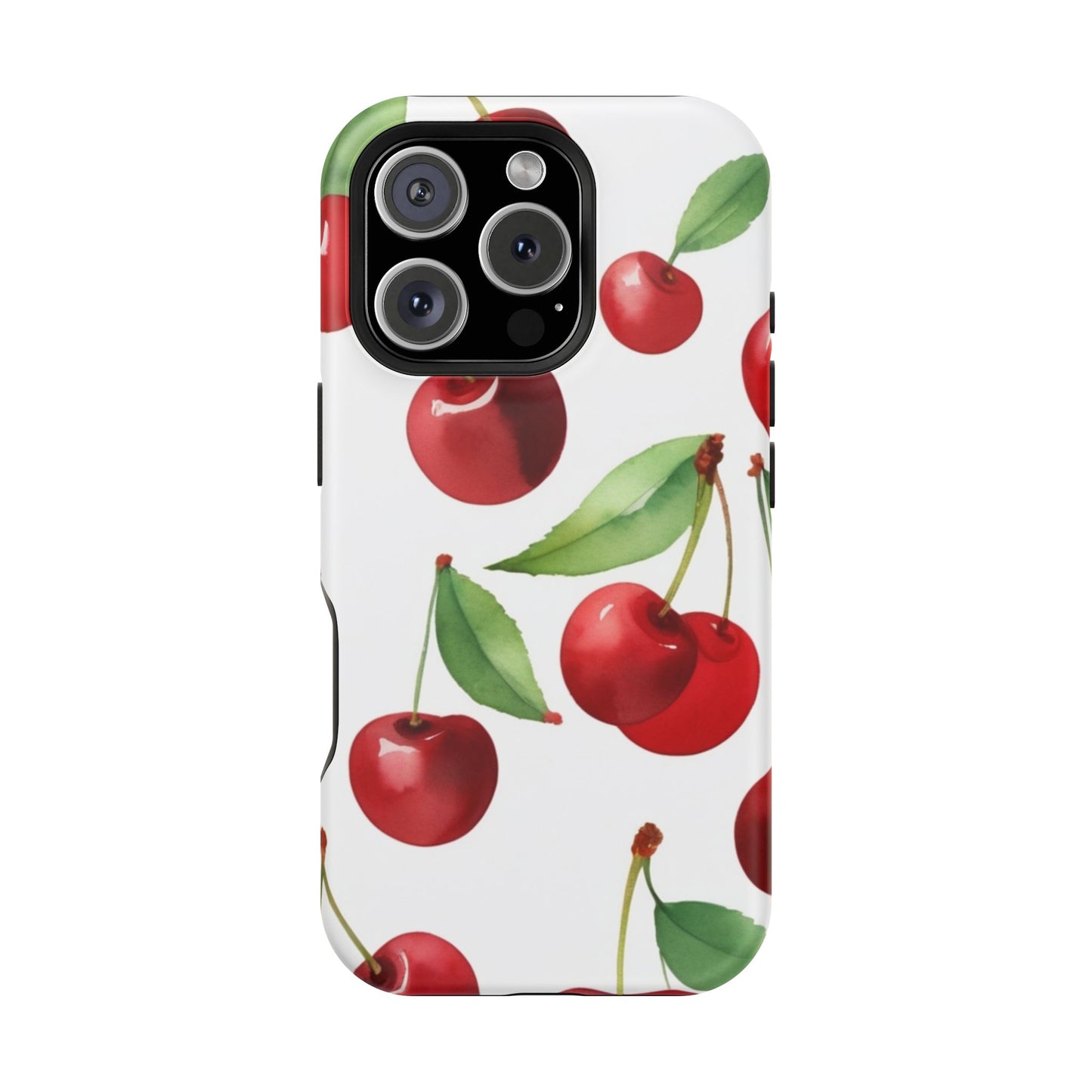 Cherry Print Magnetic Tough Case