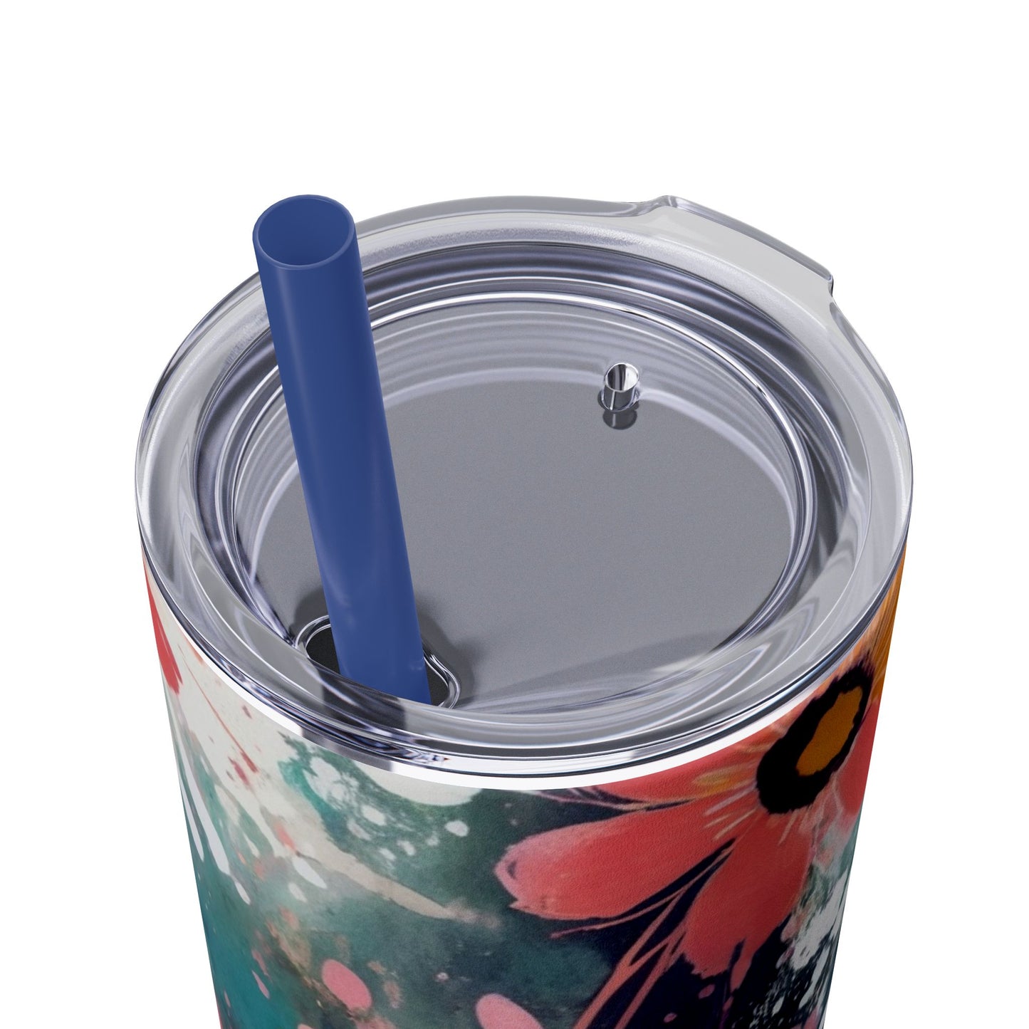 20oz Vibrant Floral Skinny Tumbler