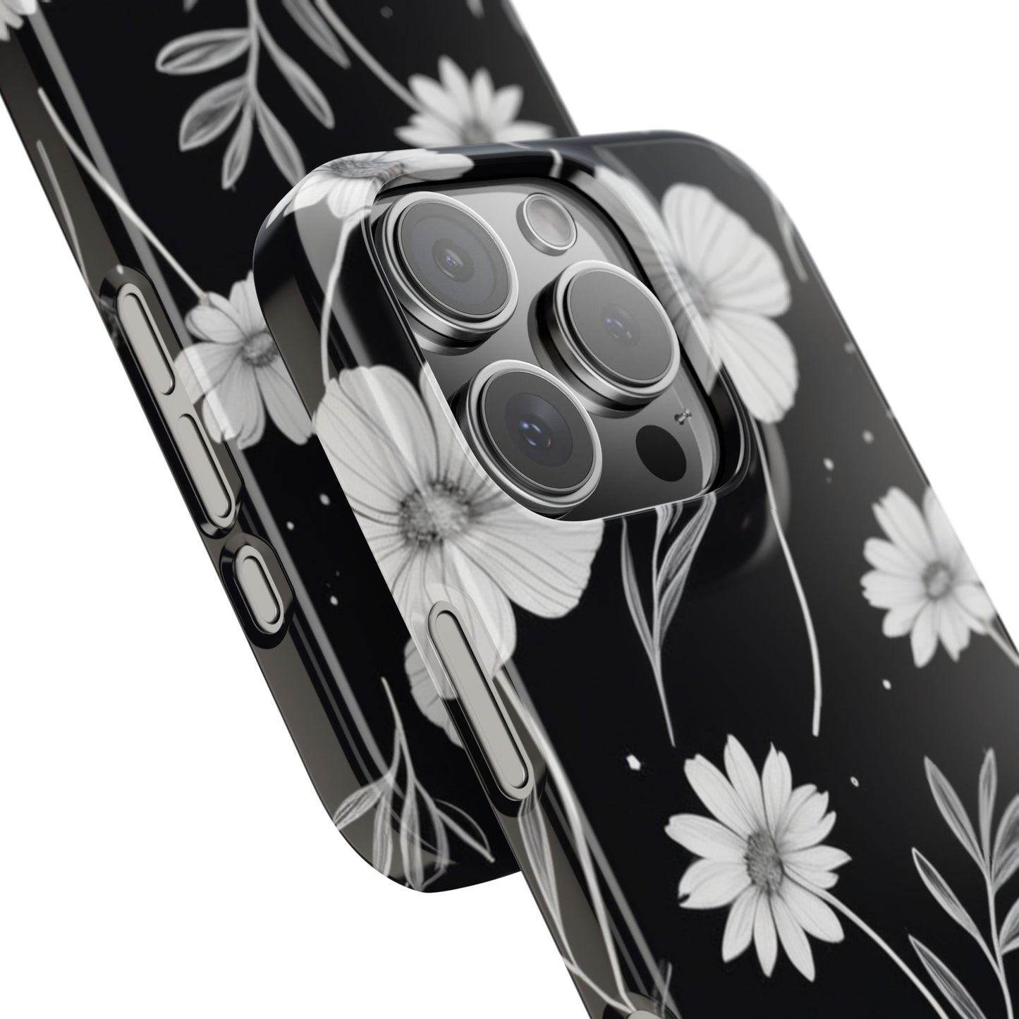Floral Slim Phone Case for iPhone