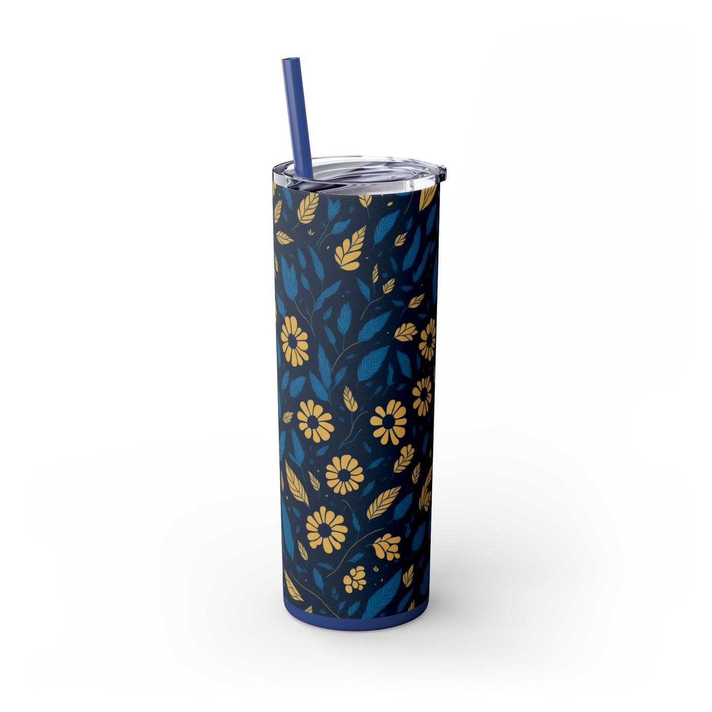 Summer Floral Skinny Tumbler