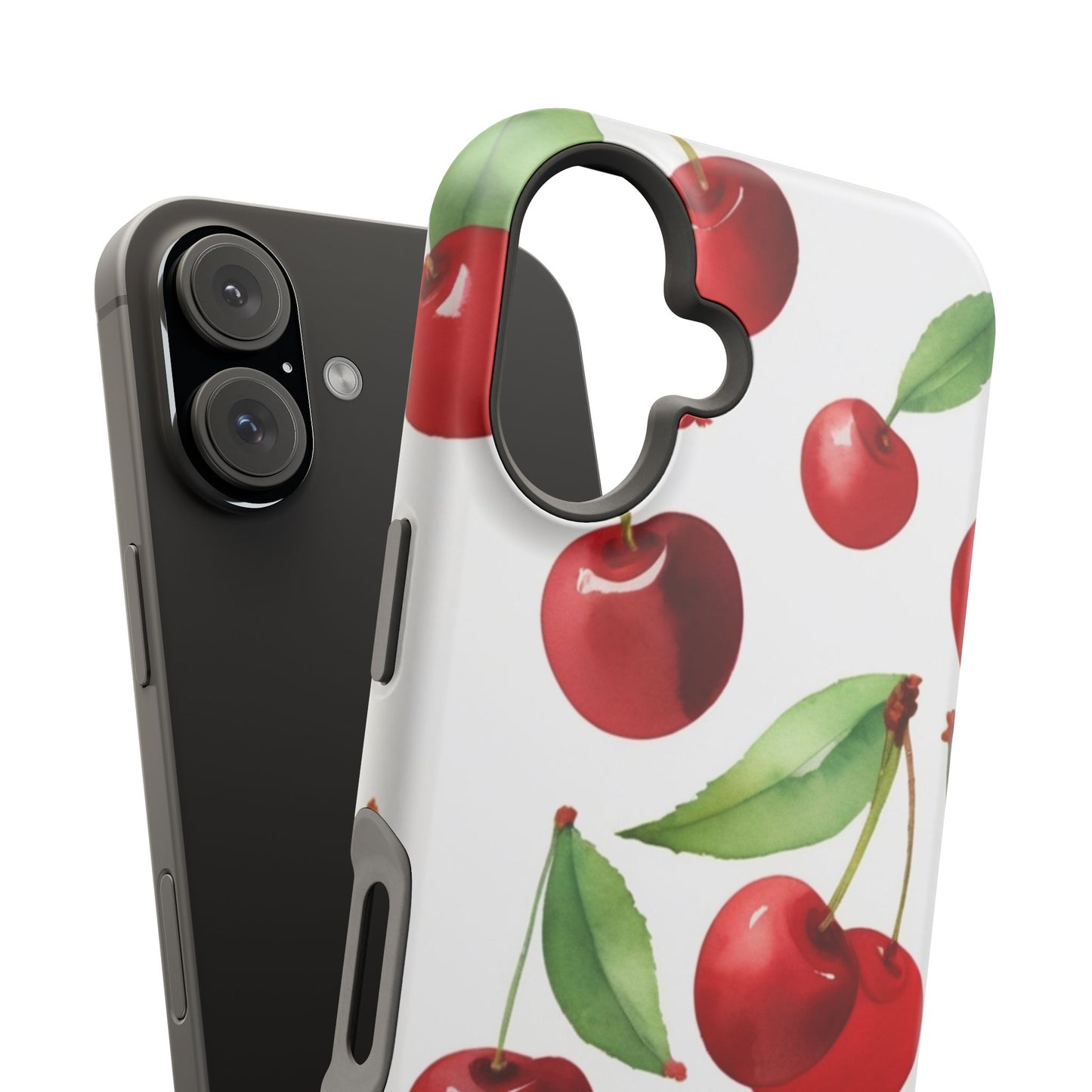 Cherry Print Magnetic Tough Case