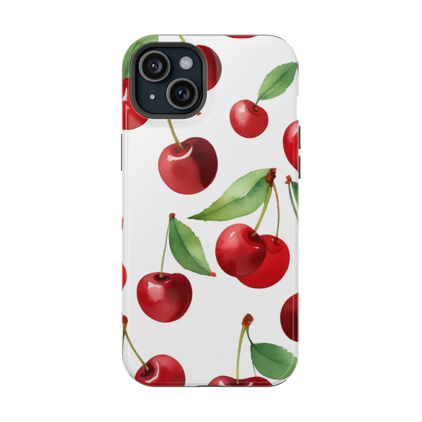 Cherry Print Magnetic Tough Case