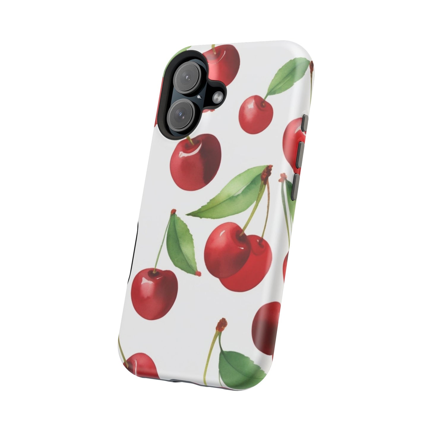 Cherry Print Magnetic Tough Case