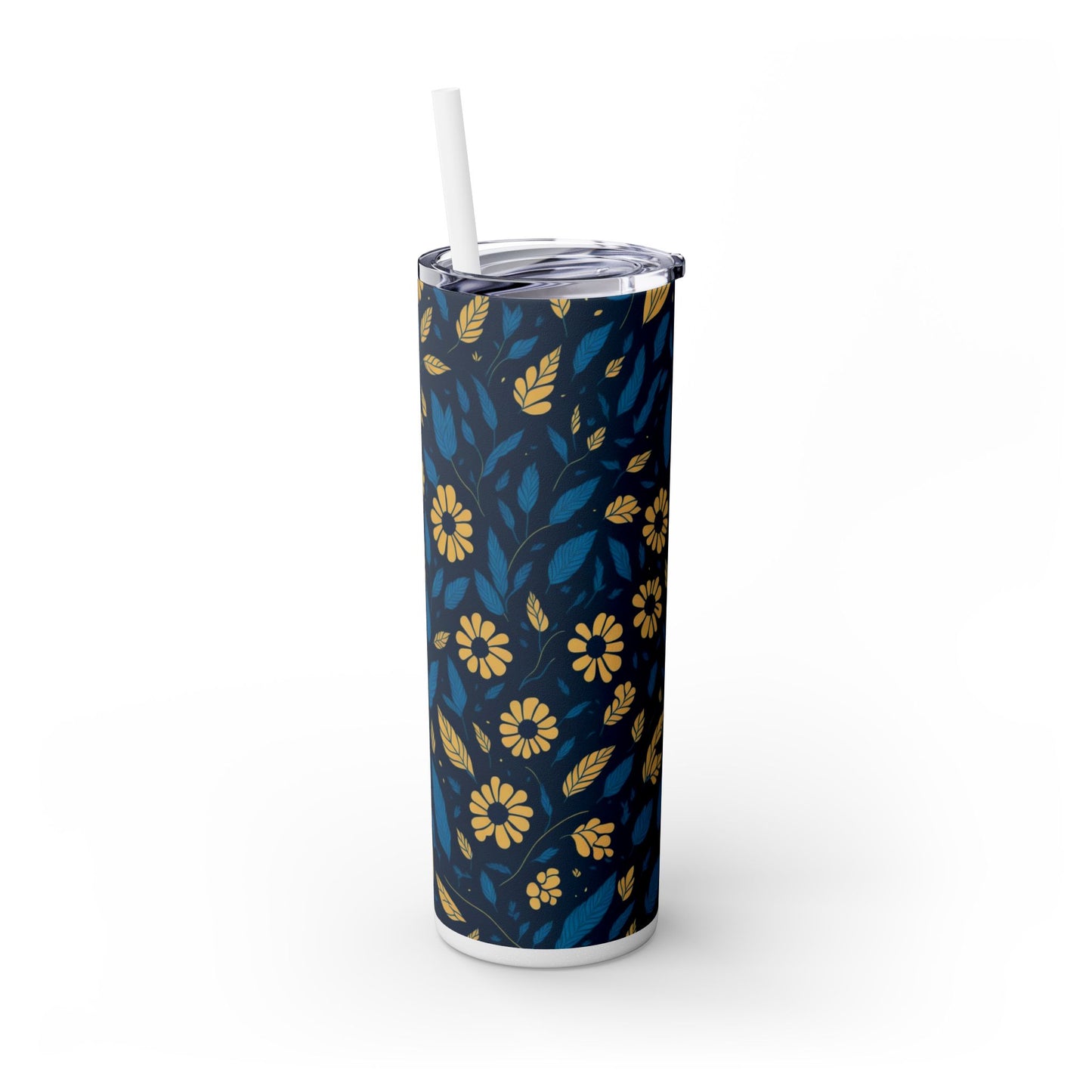 Summer Floral Skinny Tumbler