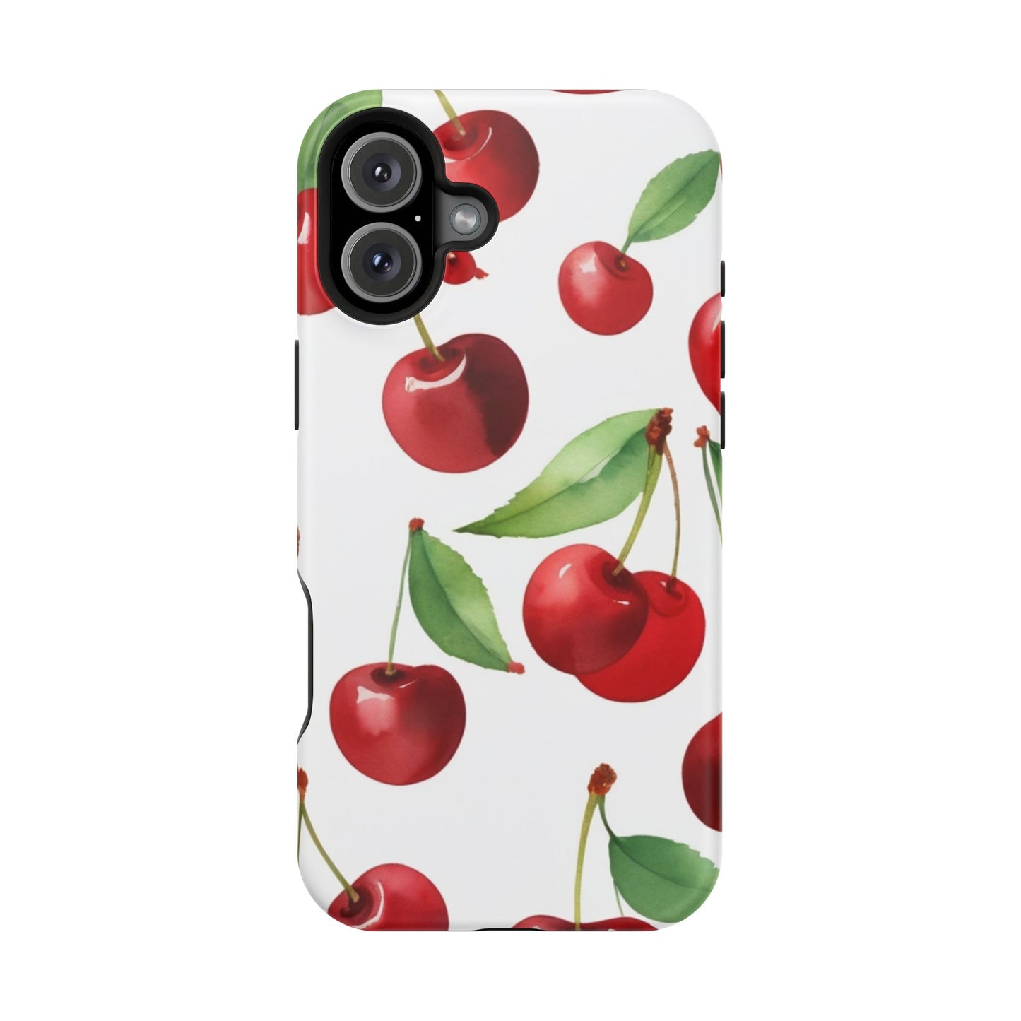 Cherry Print Magnetic Tough Case